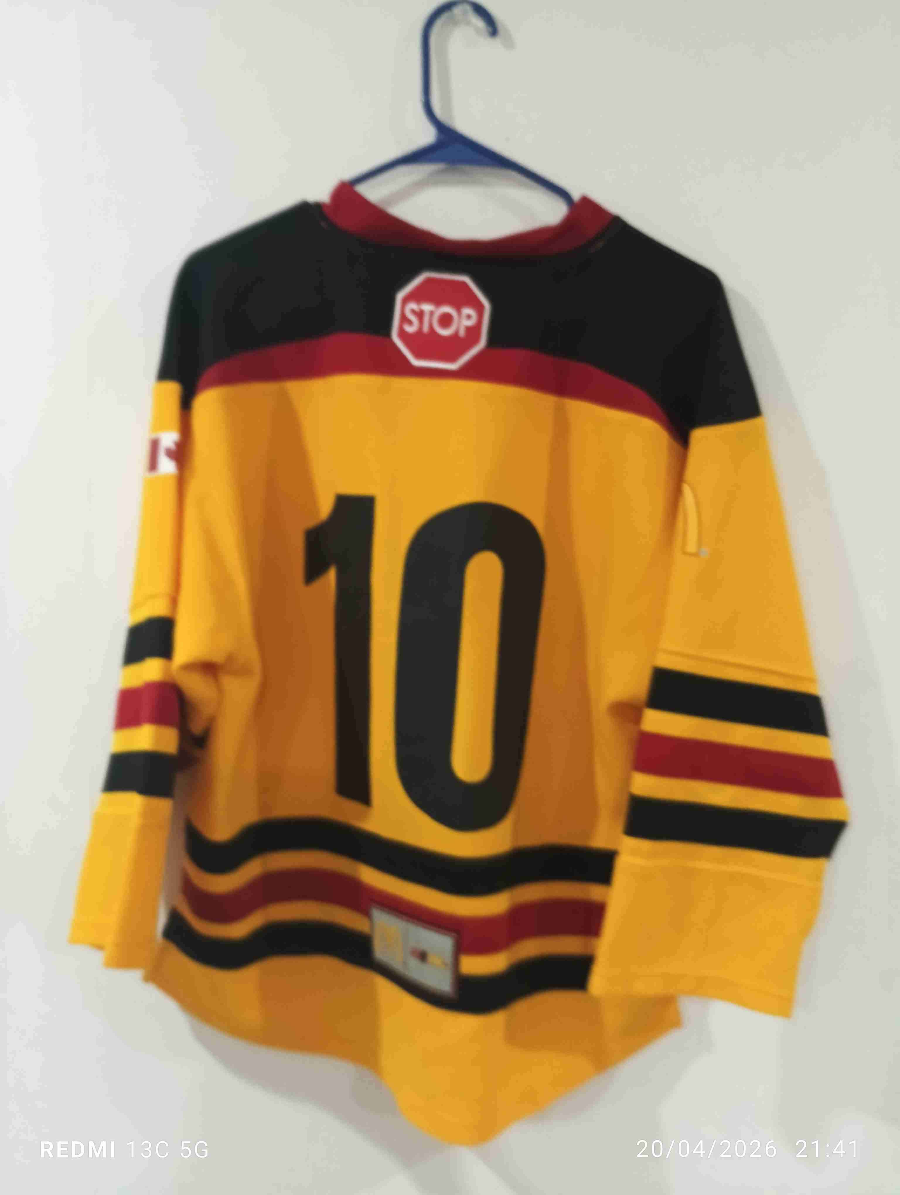 Camiseta de hockey amarilla - miniatura 2