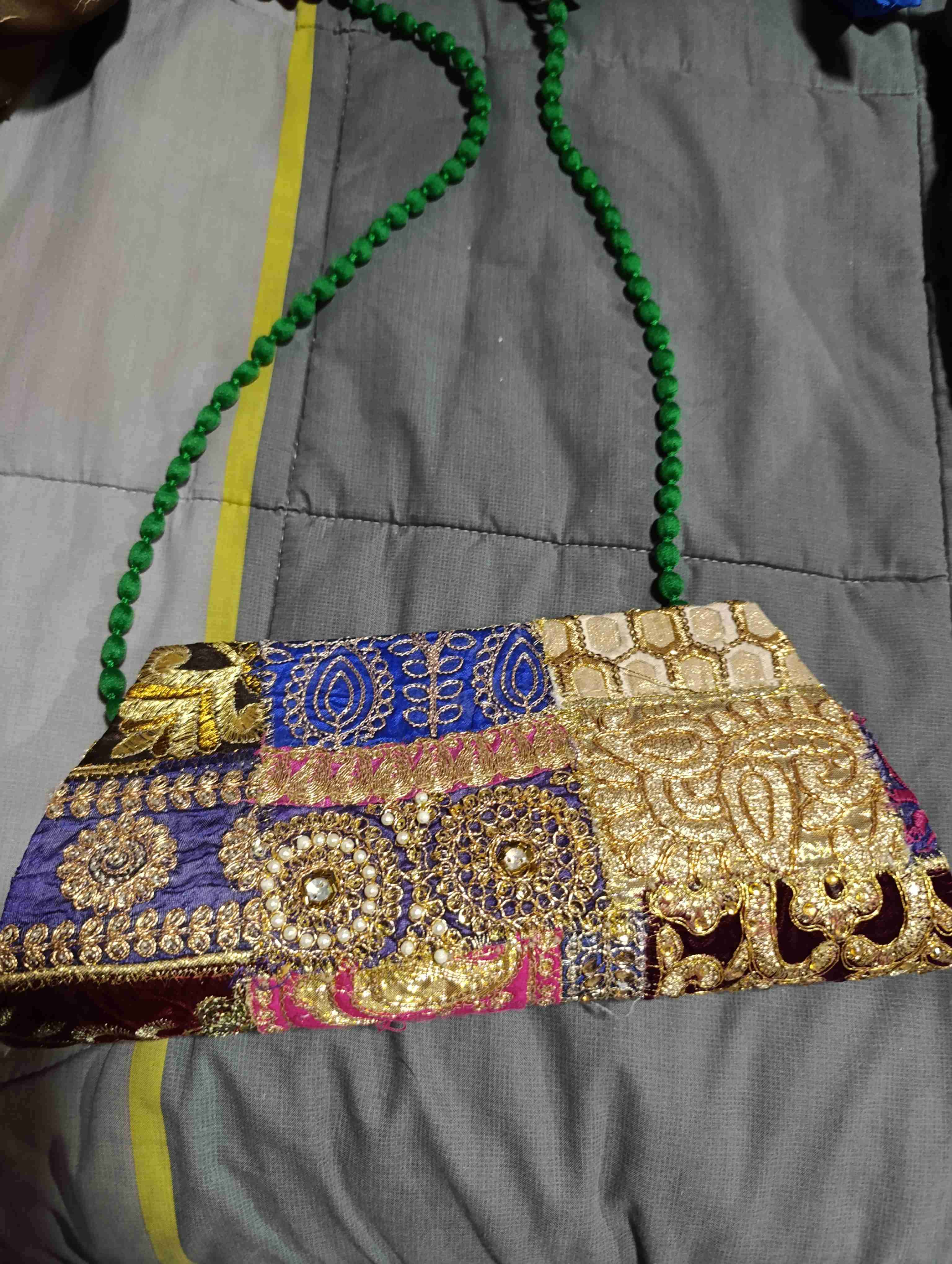 Cartera colorida bordada - miniatura 2