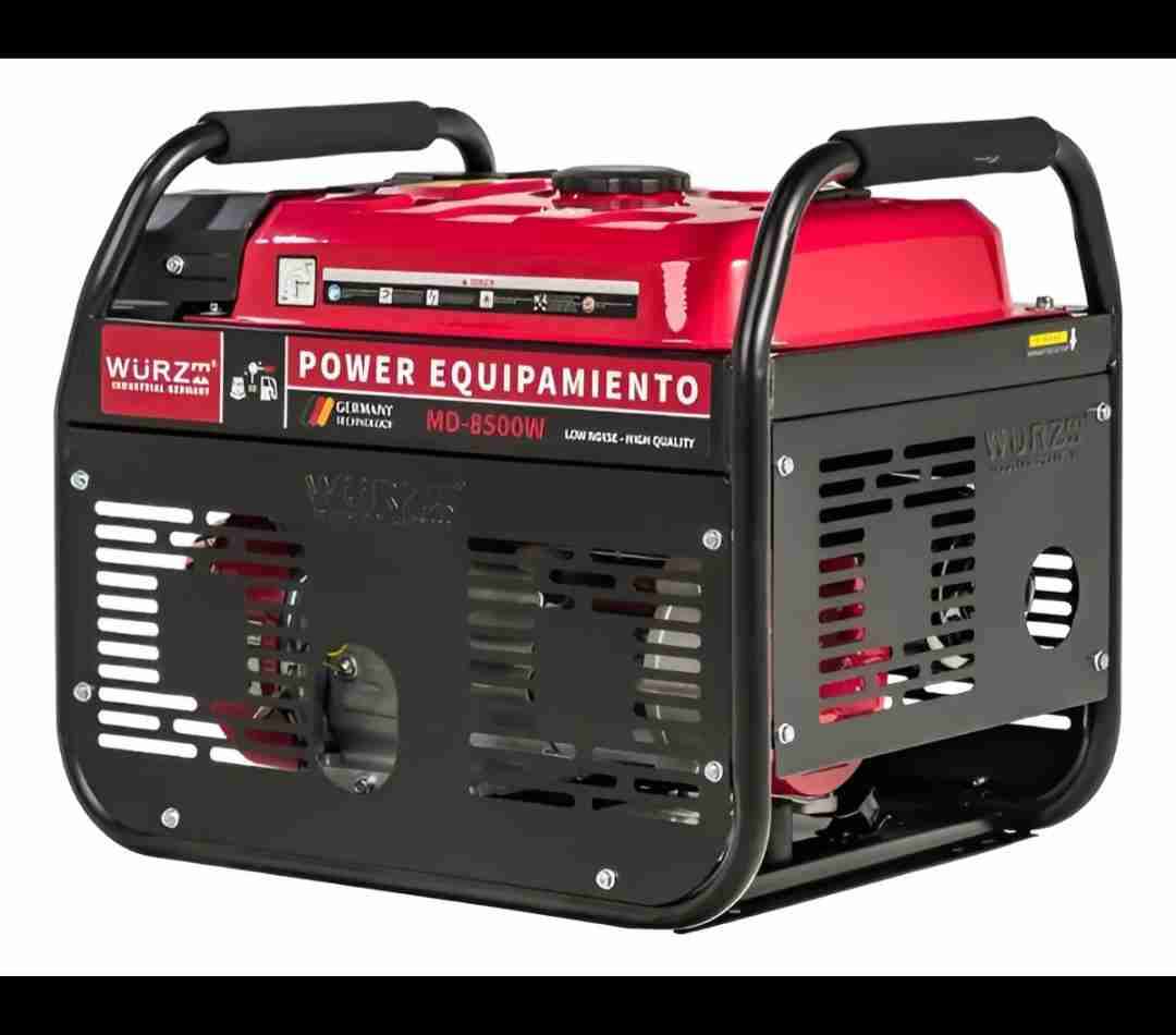 Generador eléctrico portátil rojo marca Würz - miniatura 2