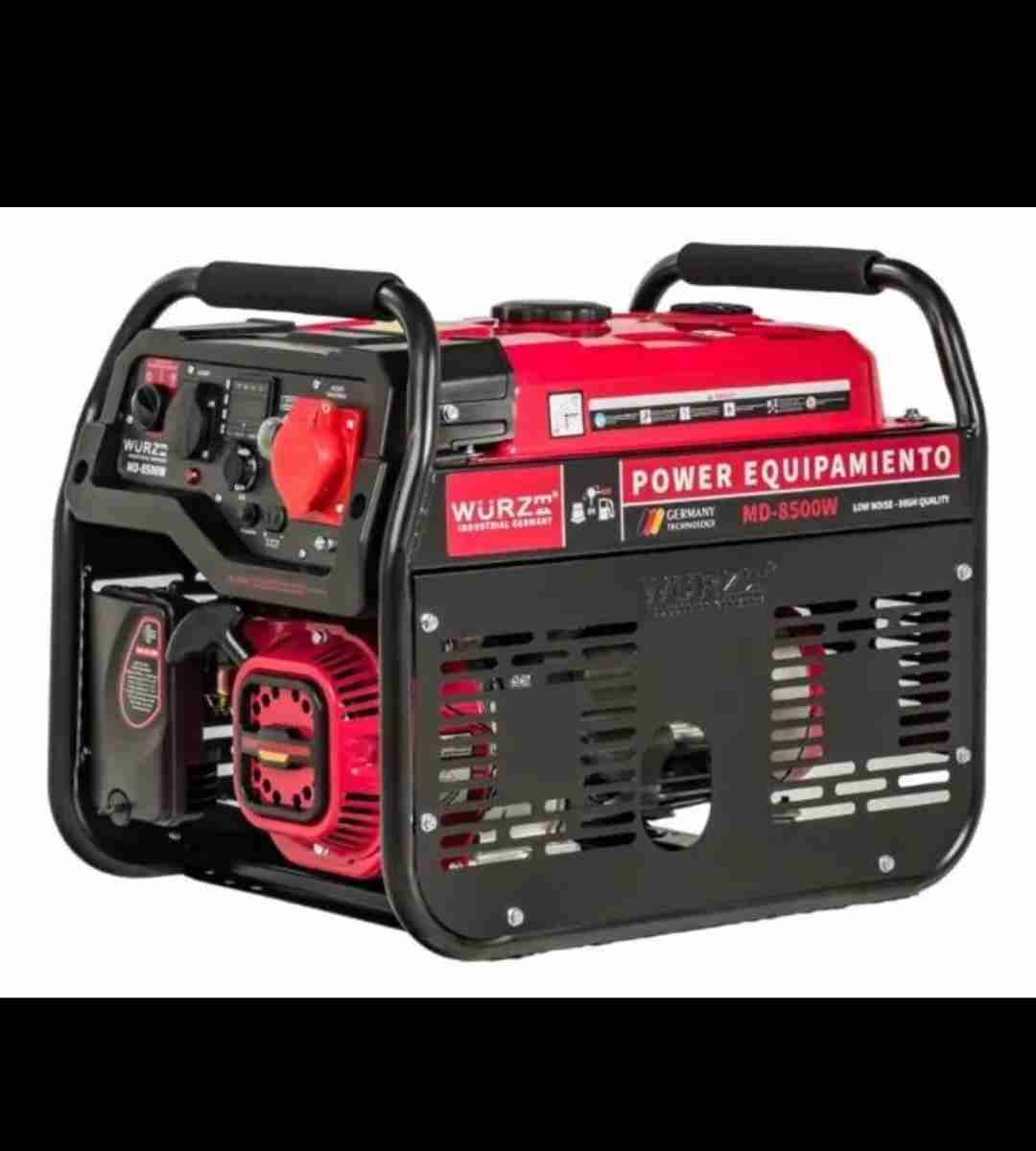 Generador eléctrico portátil rojo marca Würz - miniatura 4