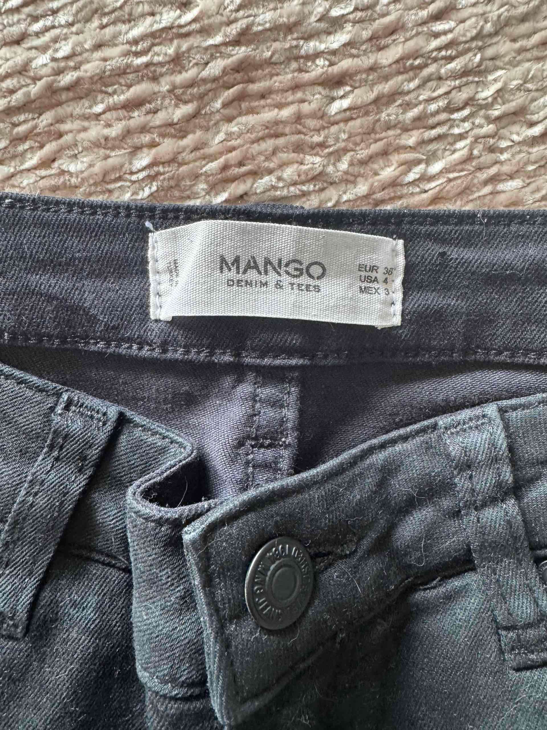 Jeans Mango negros - miniatura 3