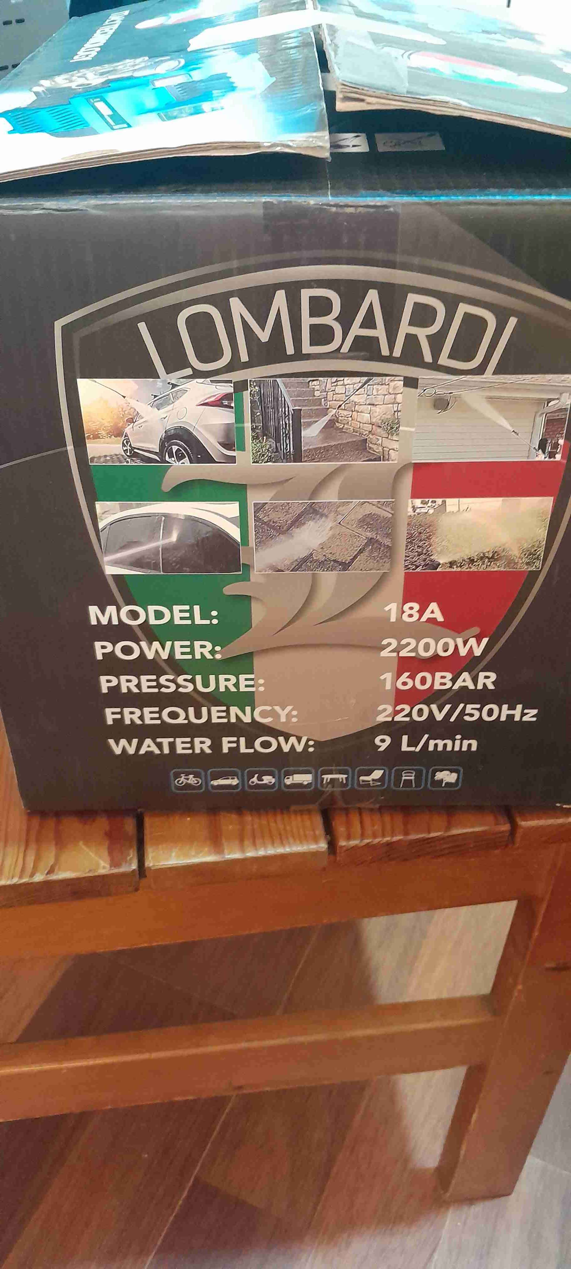 Hidrolavadora Lombardi nueva - miniatura 3