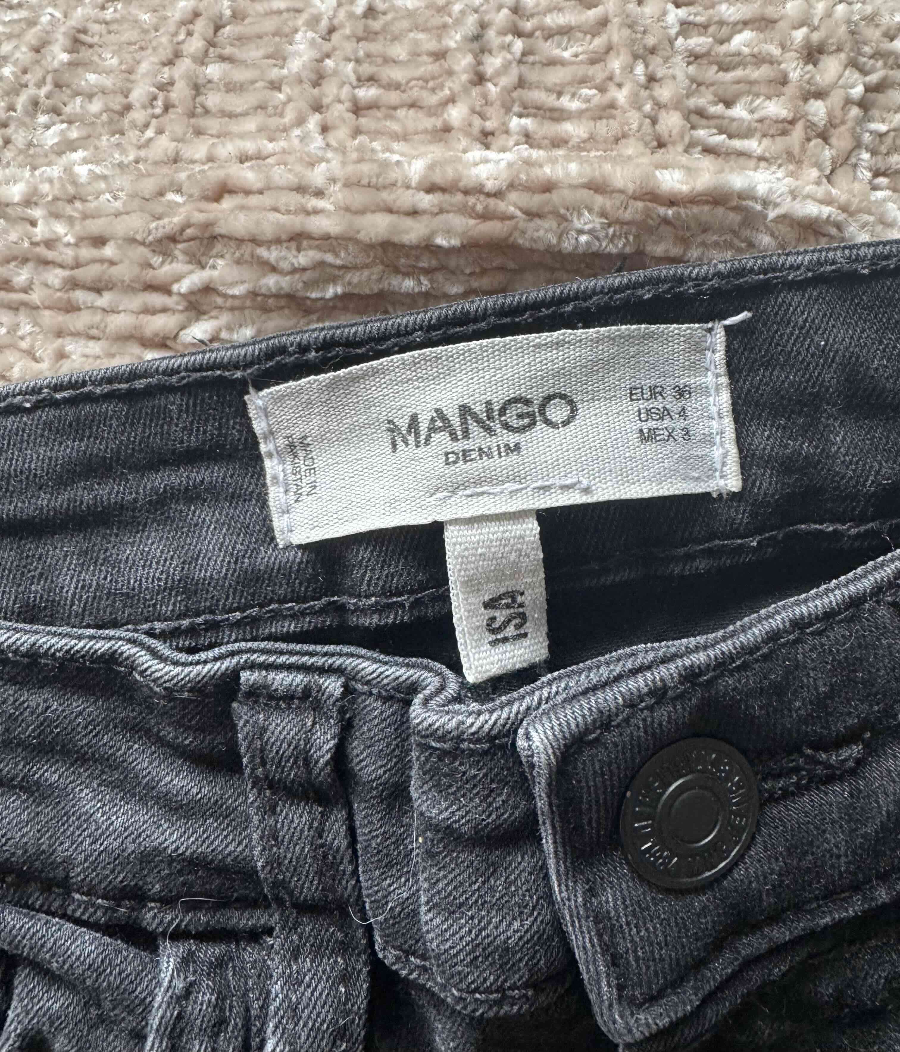 Jeans negros Mango - miniatura 3