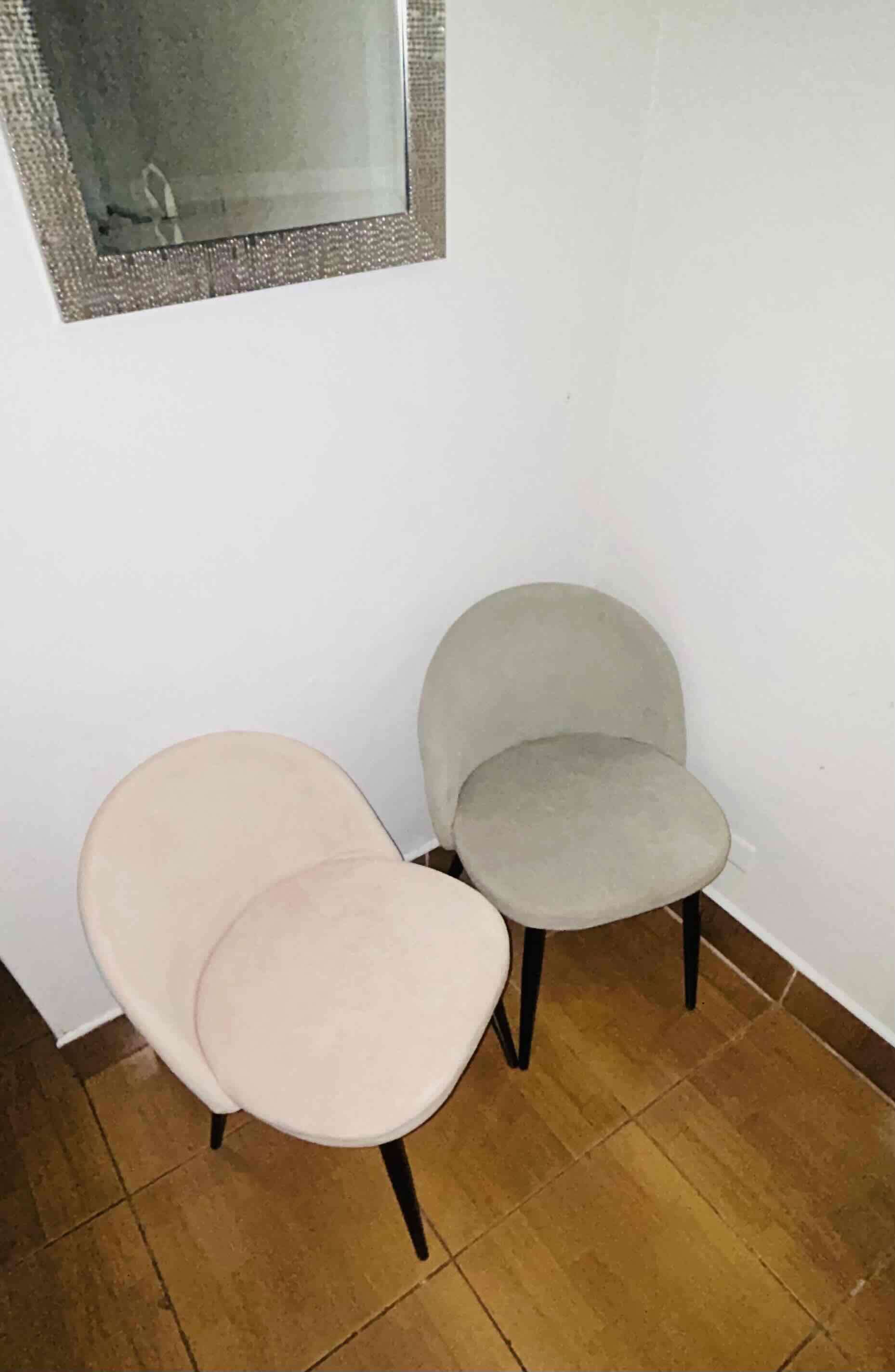 Set de sillas modernas