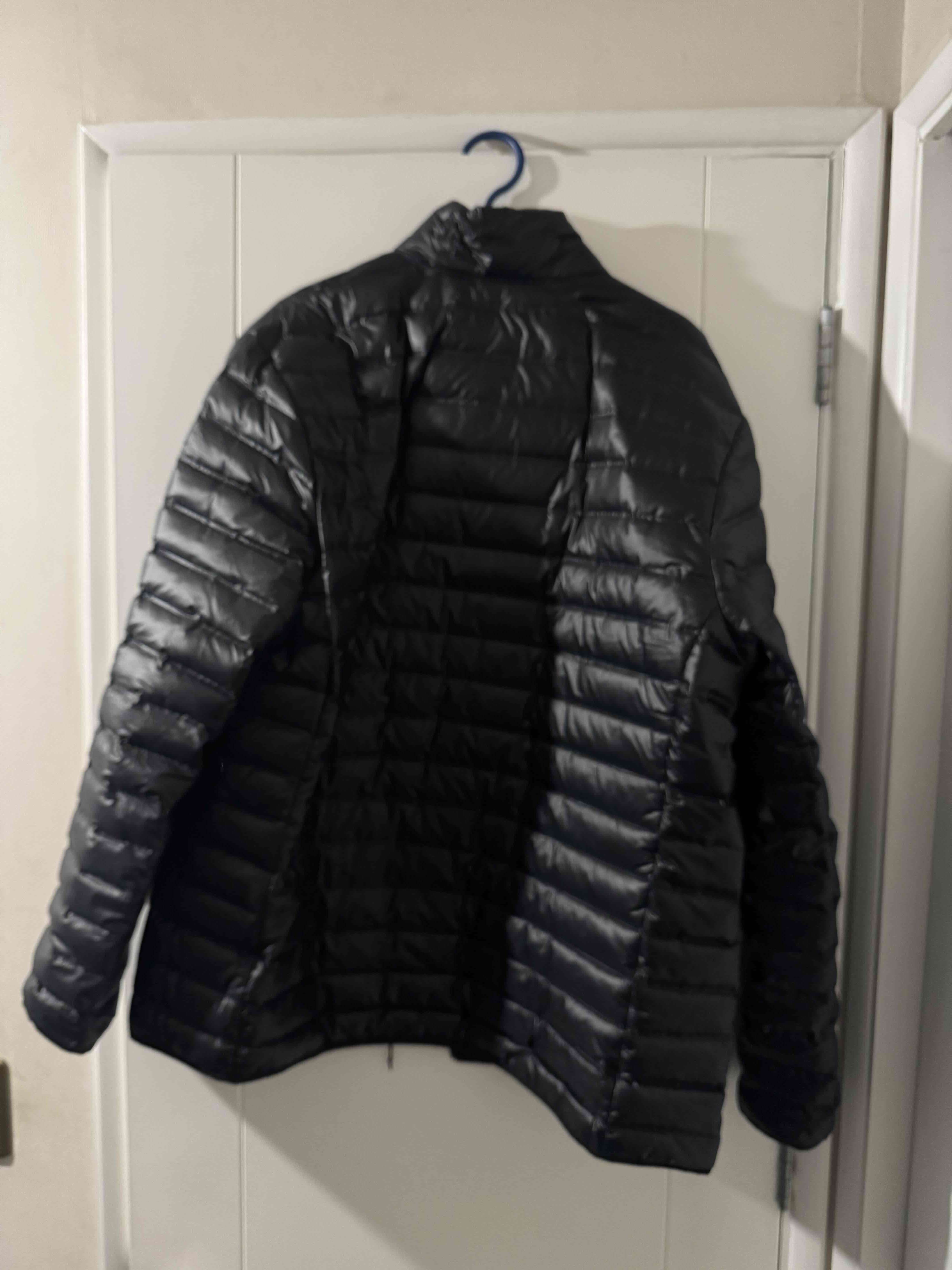 Chaqueta negra acolchada Adidas - miniatura 1