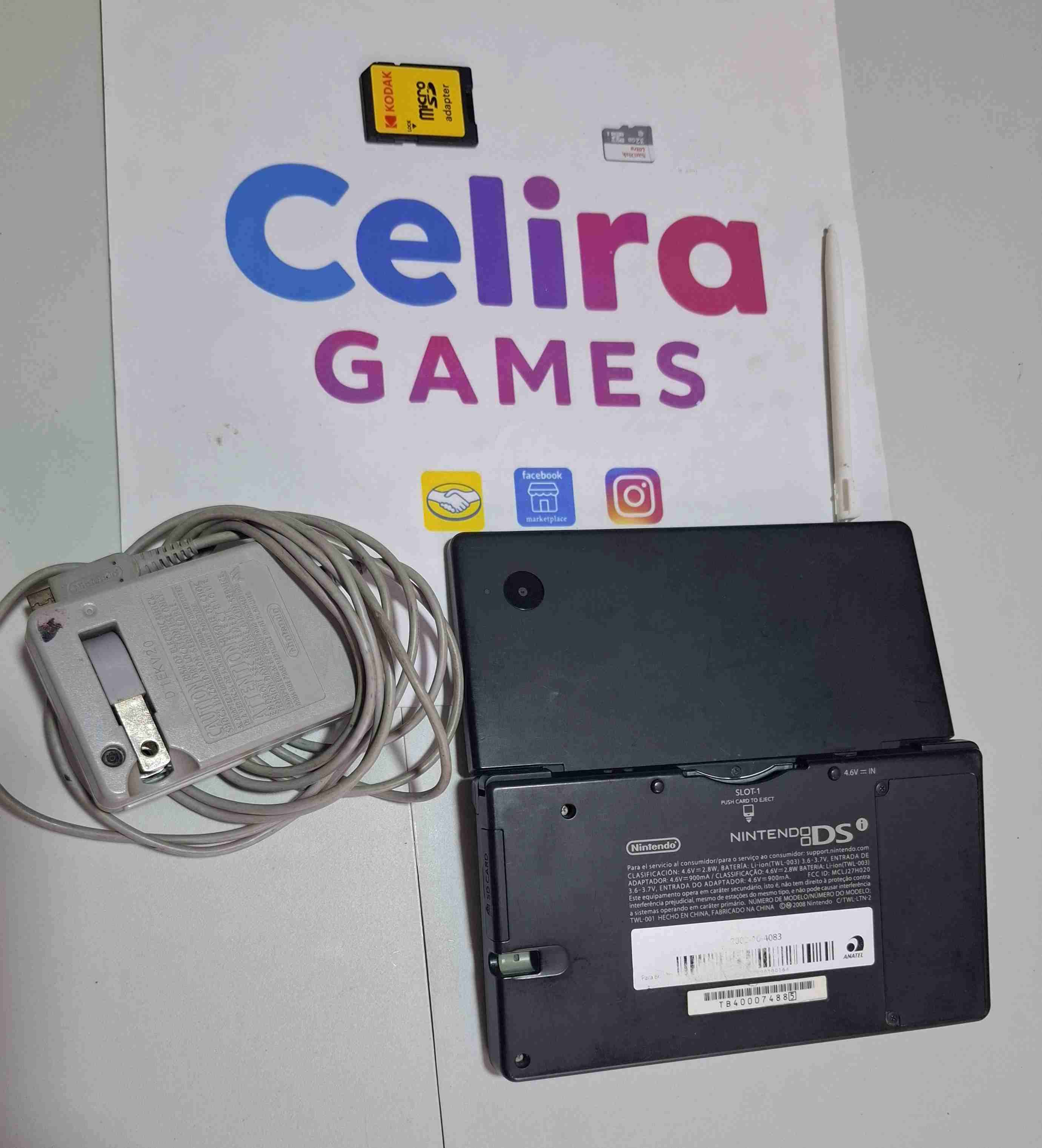 Consola Nintendo DS negra liberada - miniatura 4