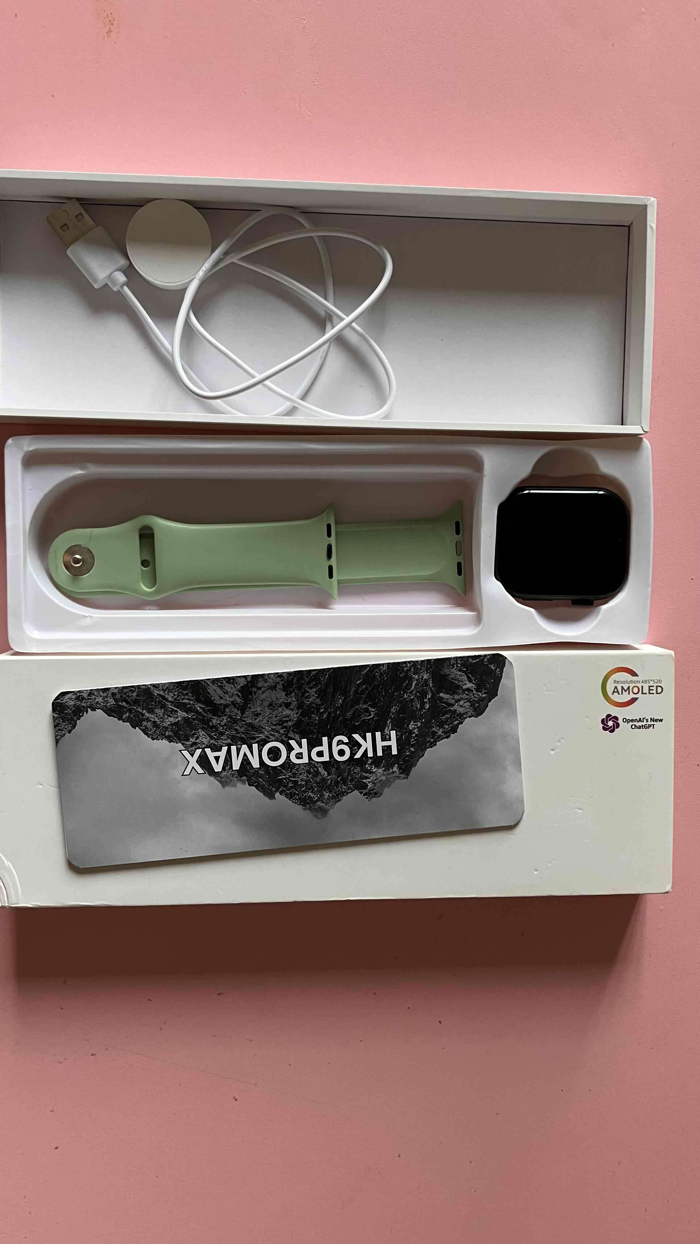 Reloj inteligente verde nuevo - miniatura 2