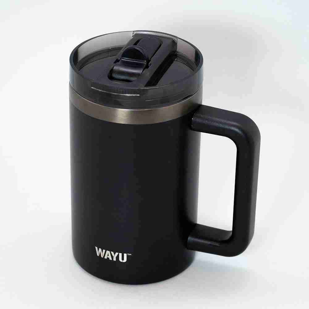 Taza térmica negra Wayu - miniatura 3