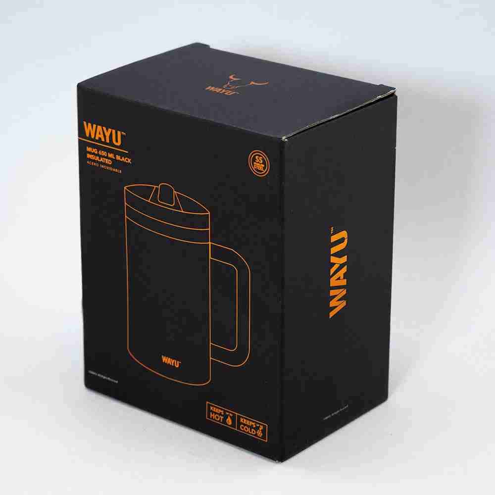 Taza térmica negra Wayu - miniatura 4