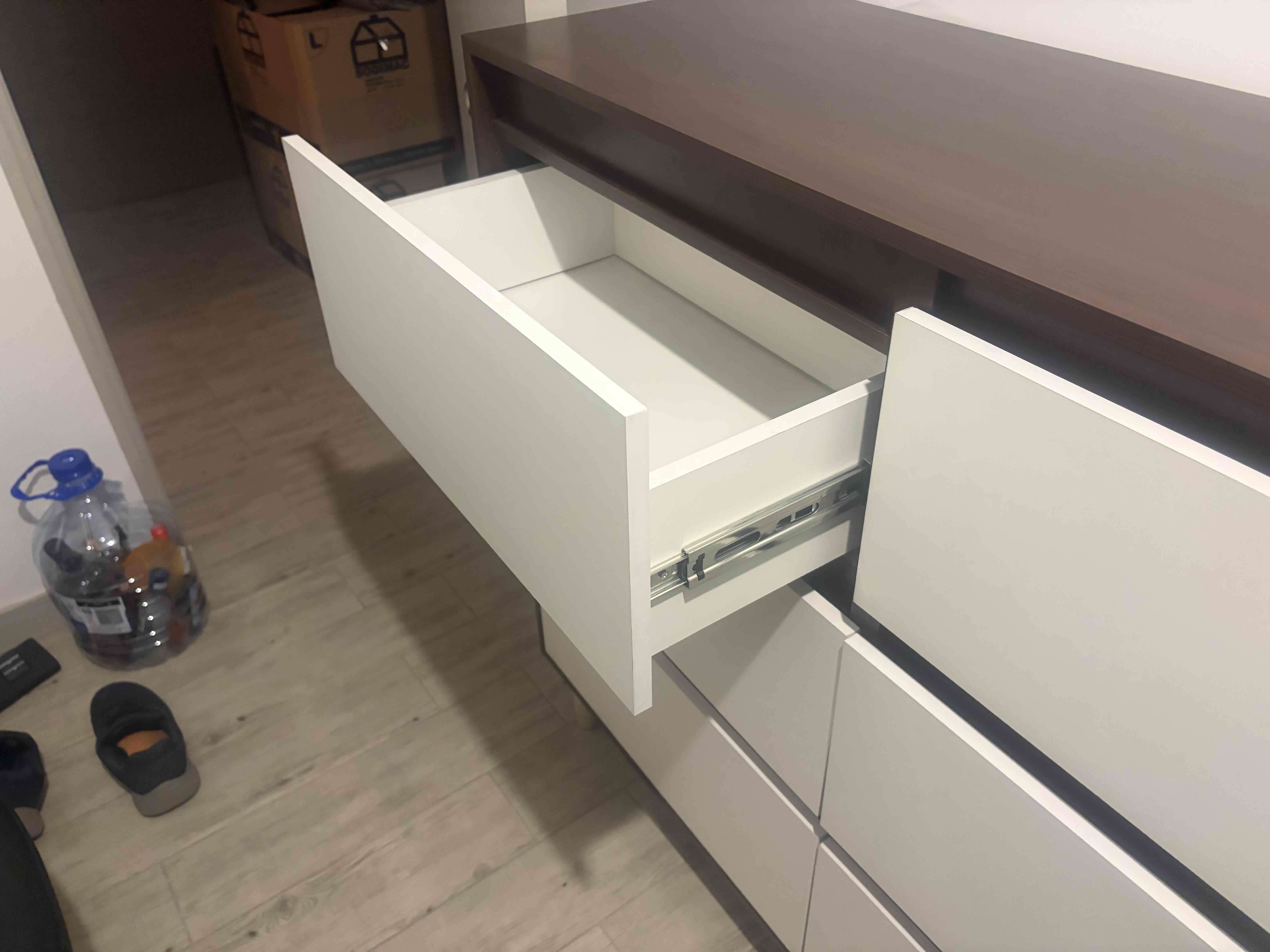 Cómoda de 6 cajones moderna - miniatura 2