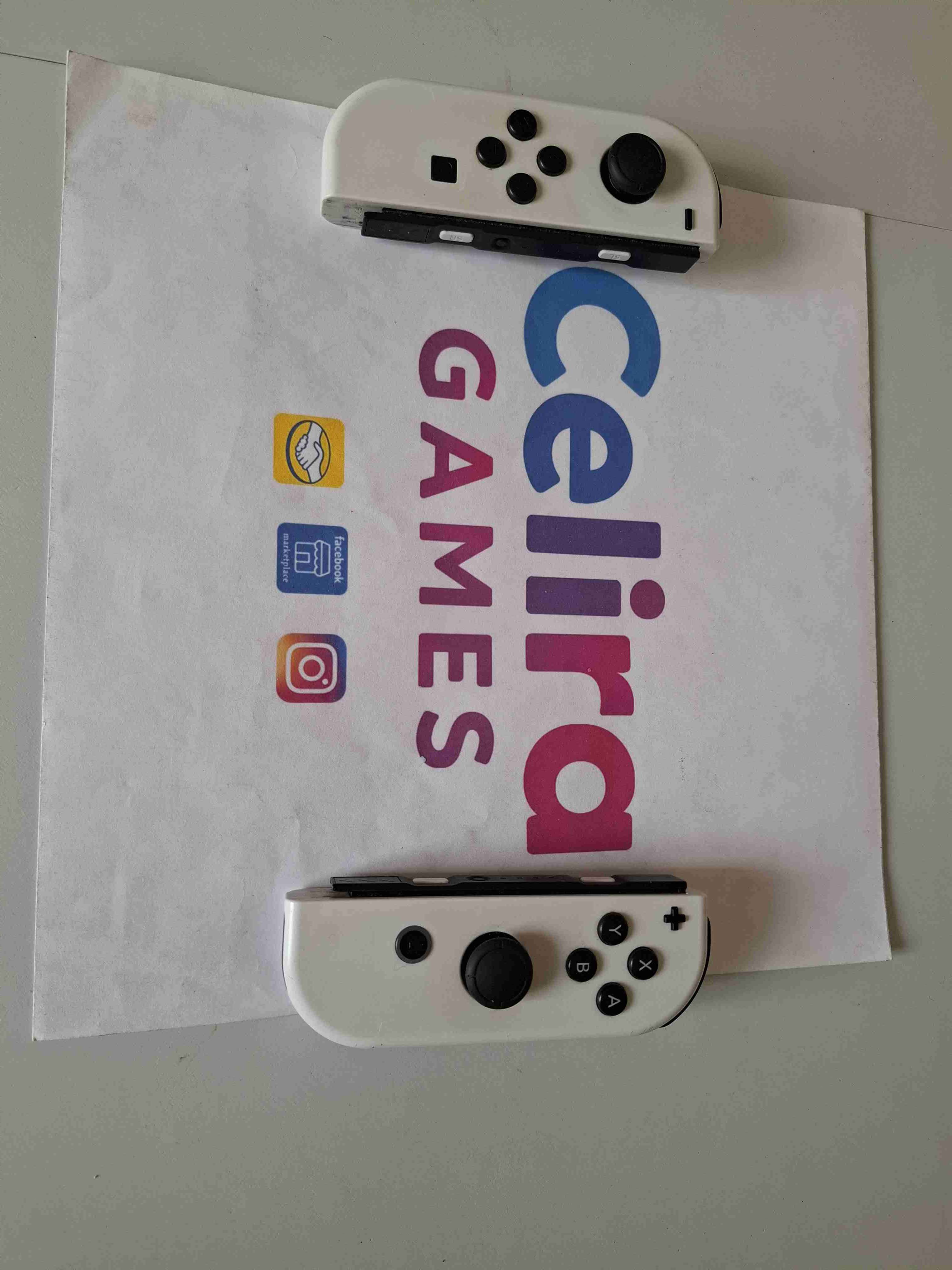 Joy-Con blancos para consola nintendo Switch - miniatura 1