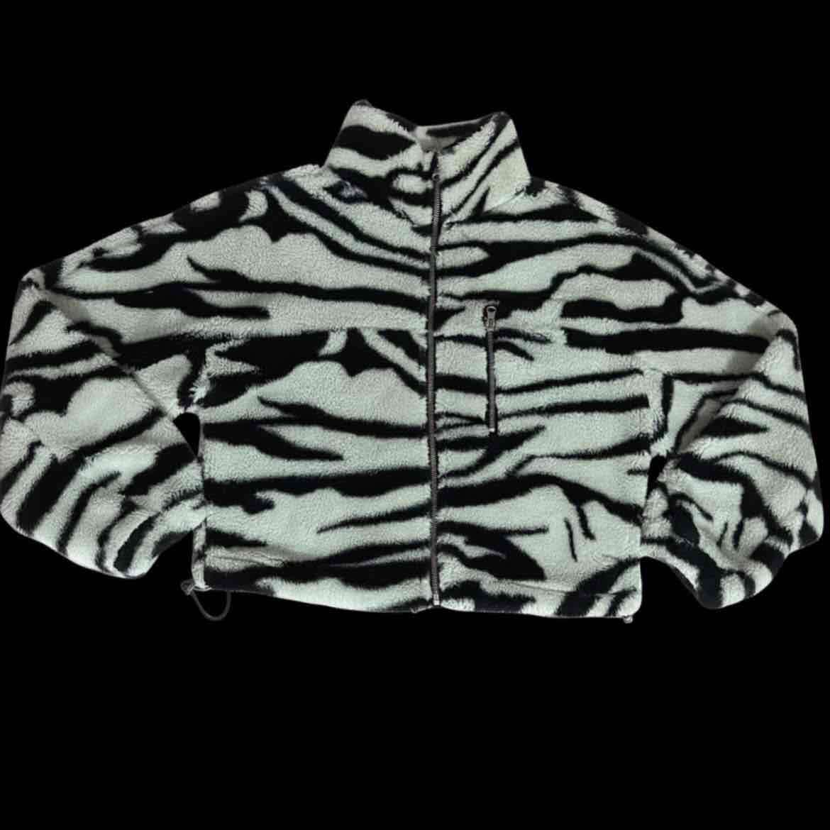 Chaqueta polar estampado cebra - miniatura 2