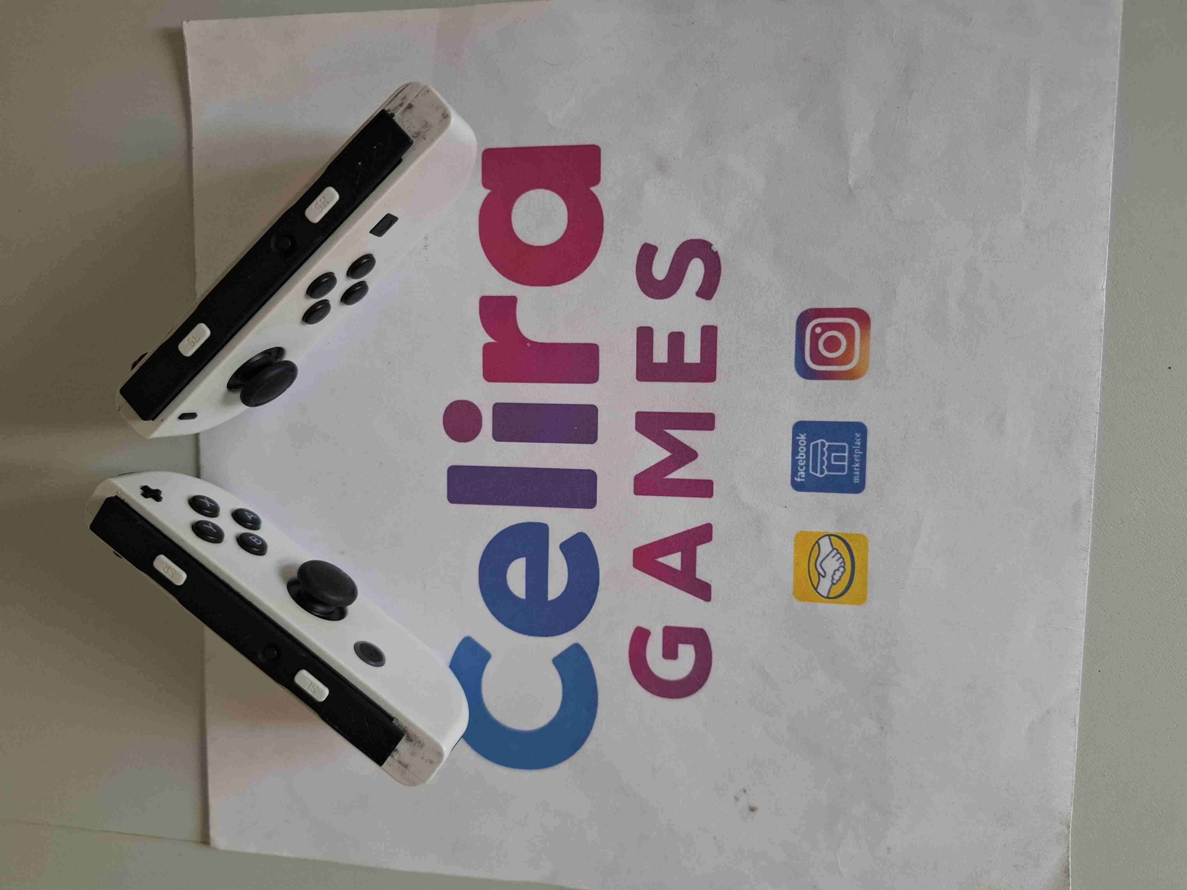 Joy-Con blancos para consola nintendo Switch - miniatura 4