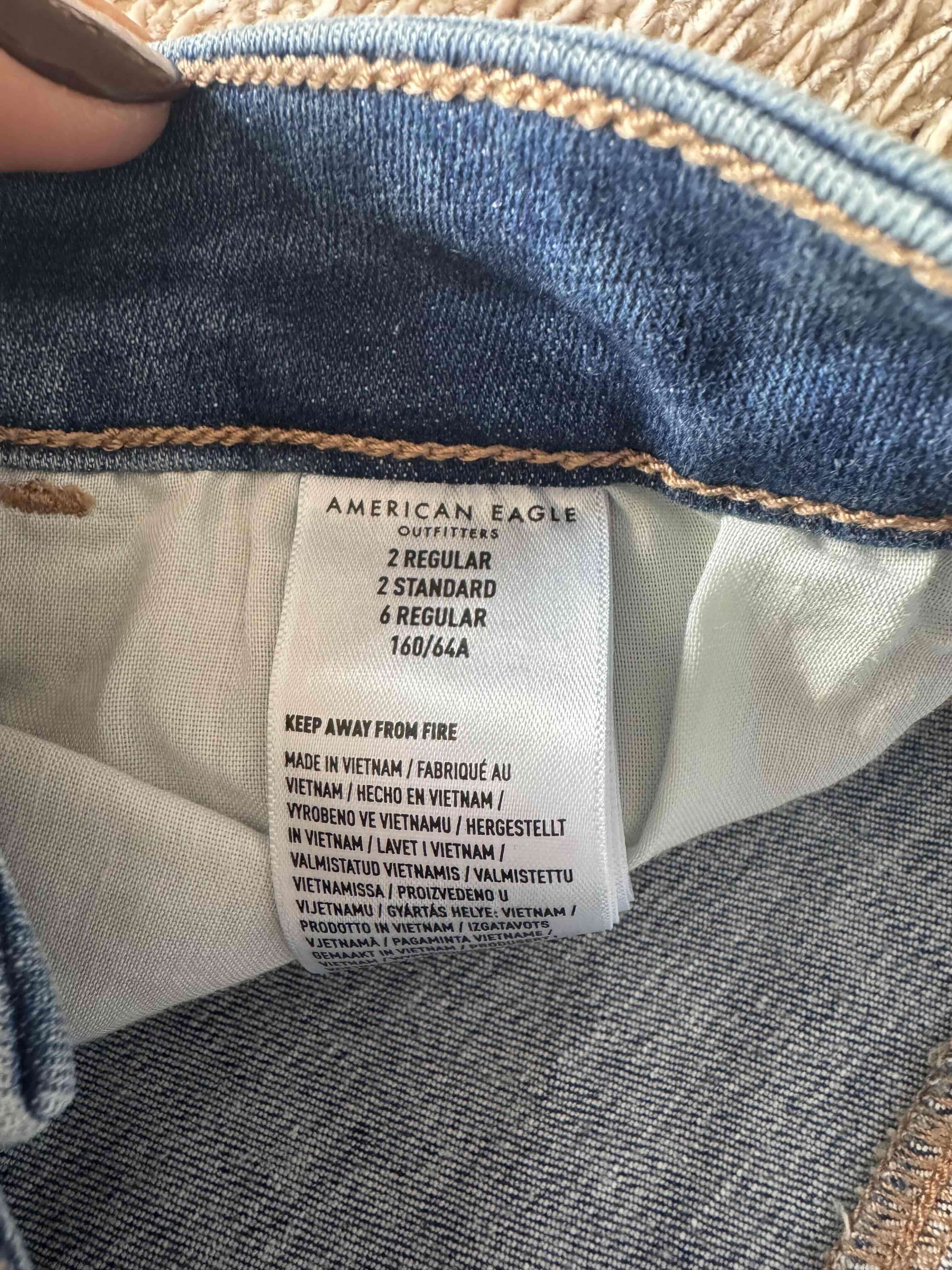 Jeans American Eagle azul - miniatura 4