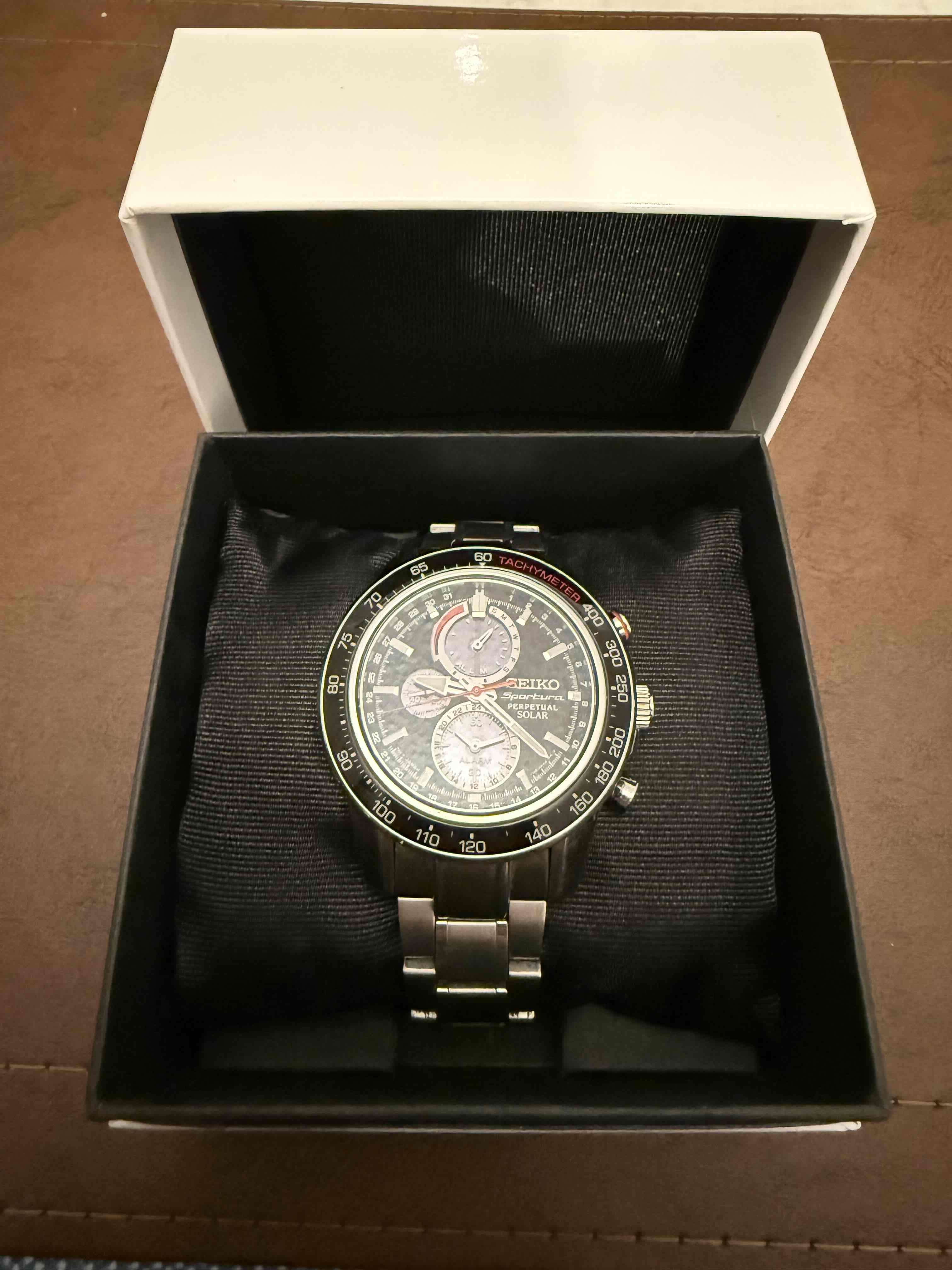 Reloj Seiko Sportura Solar - miniatura 2