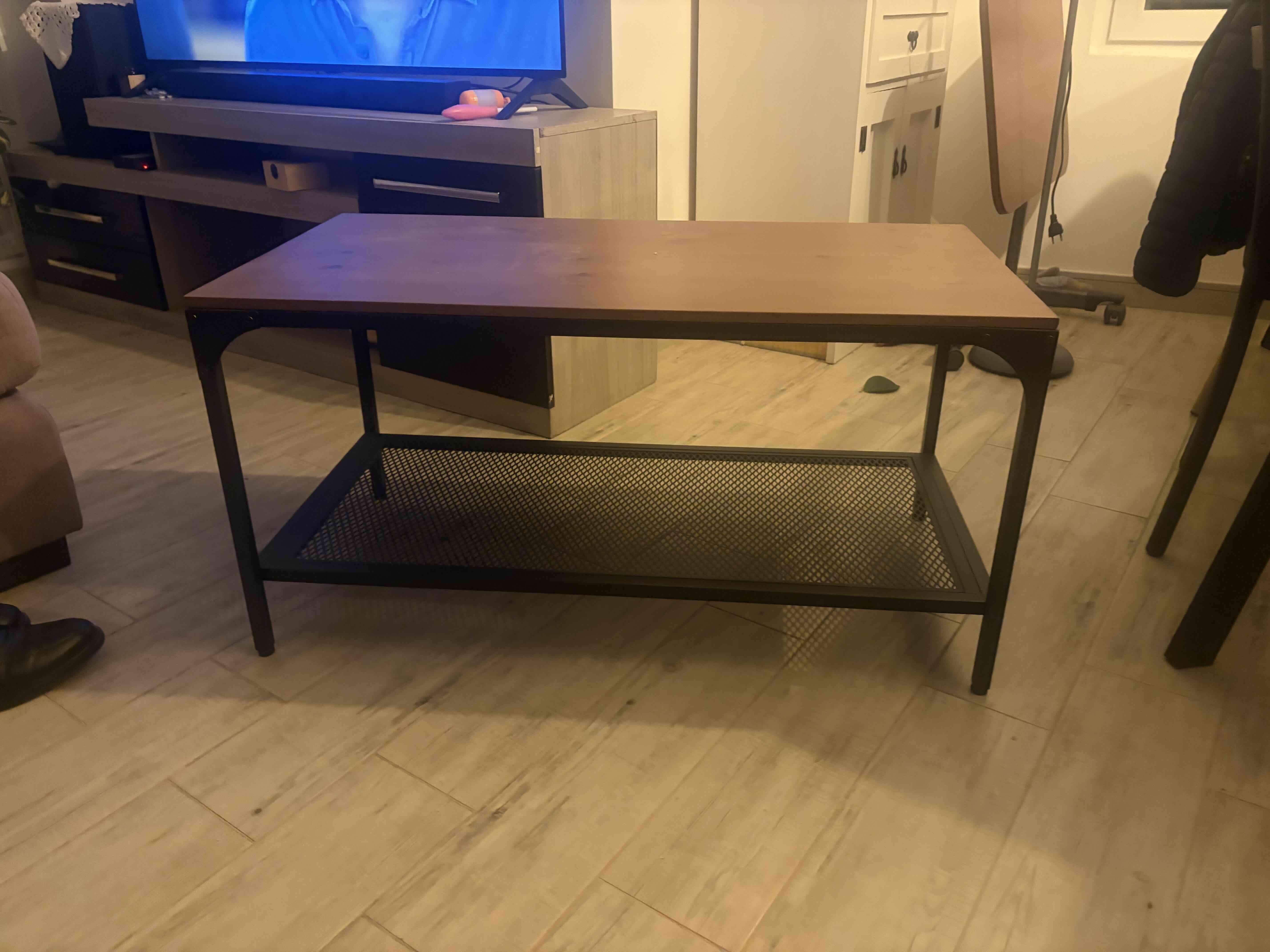 Mesa de centro estilo industrial - miniatura 1