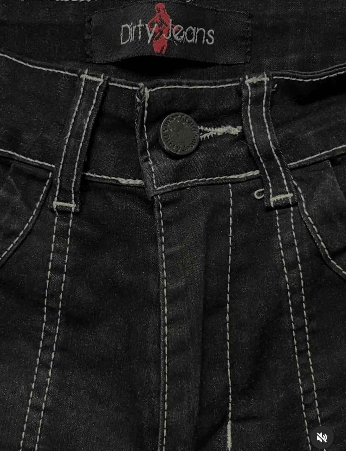 Jeans negros Dirty Jeans - miniatura 1