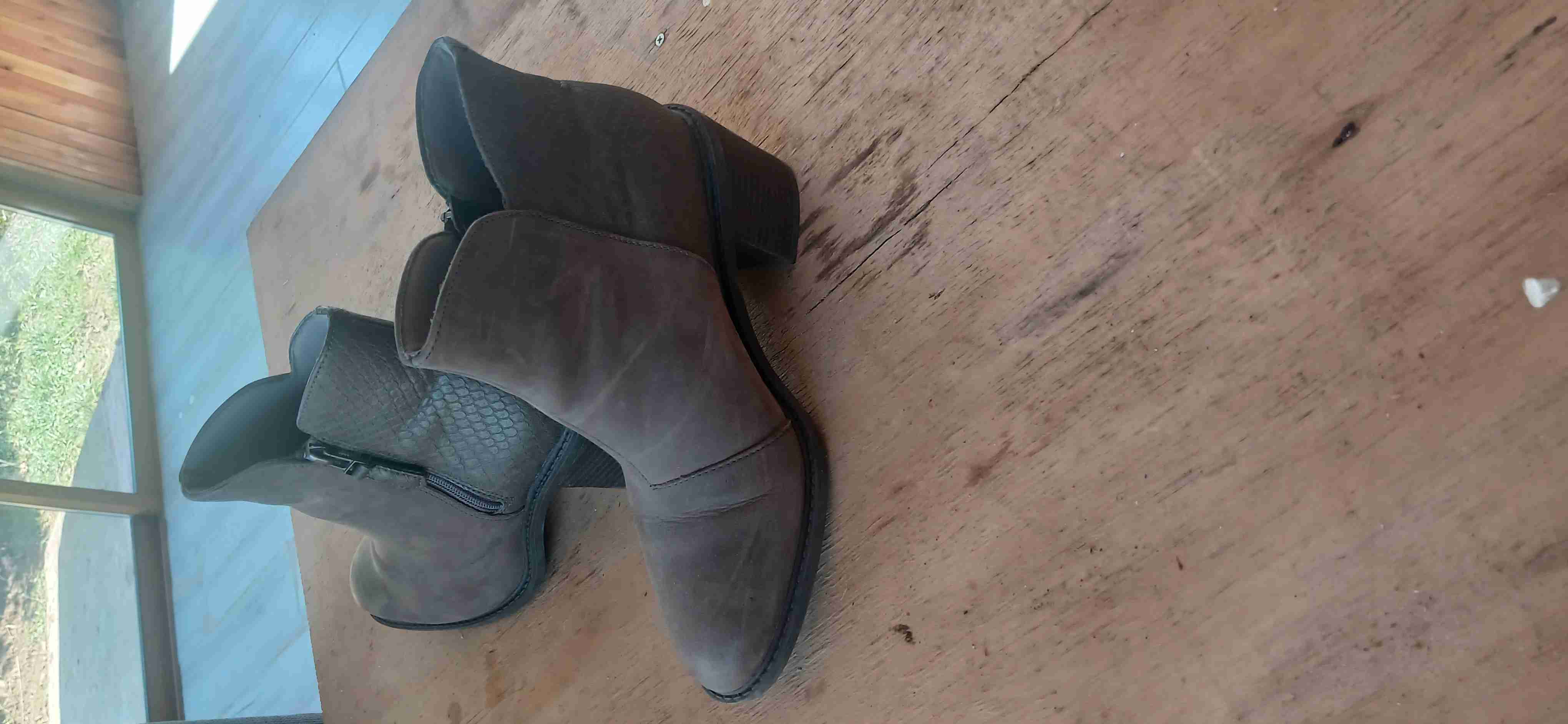 Botines marrones de cuero - miniatura 3