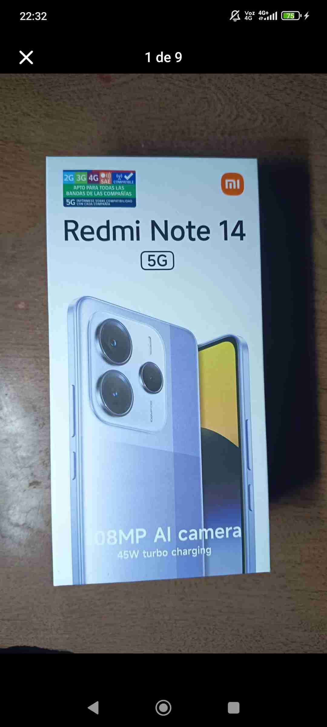 Celular Redmi Note 14 5G - miniatura 1