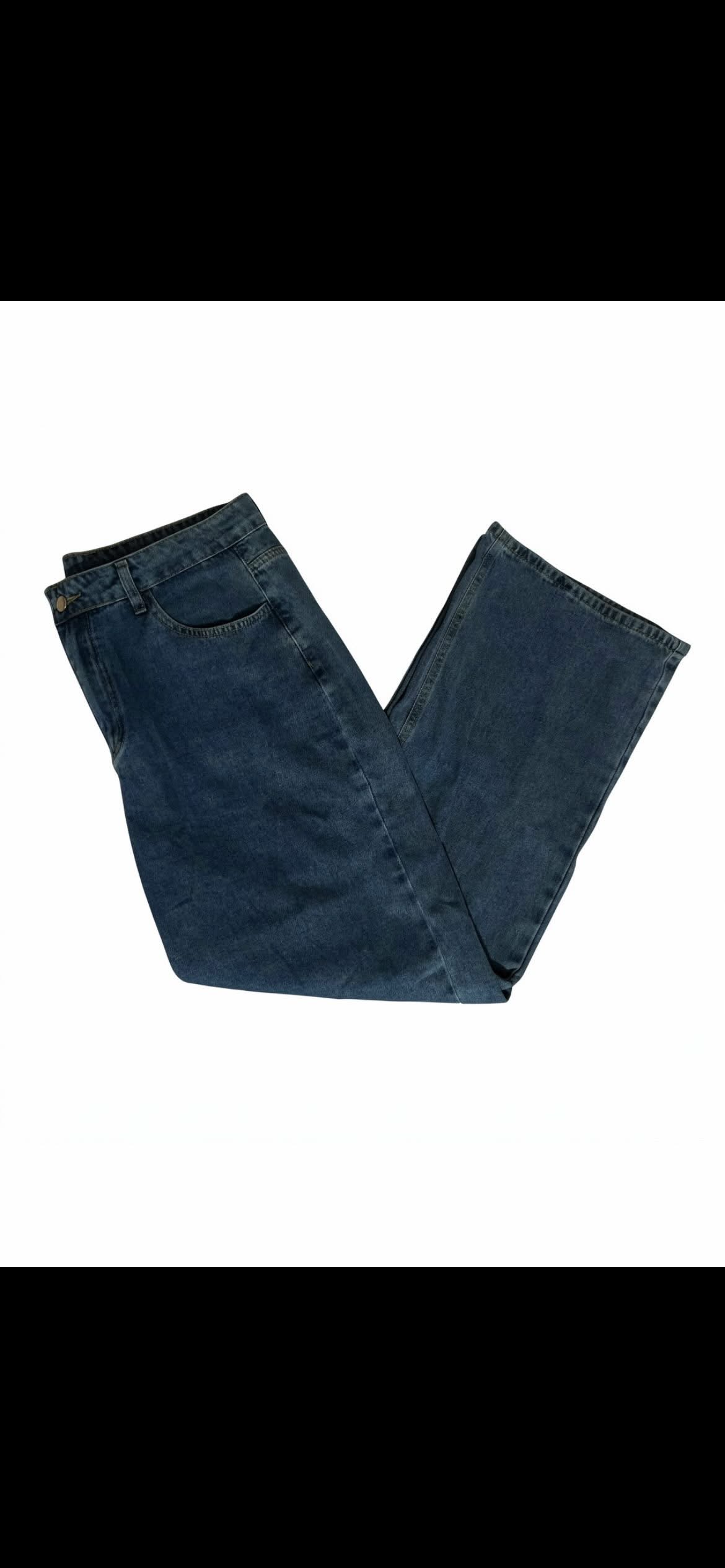 Jeans azul clásico para mujer - miniatura 3