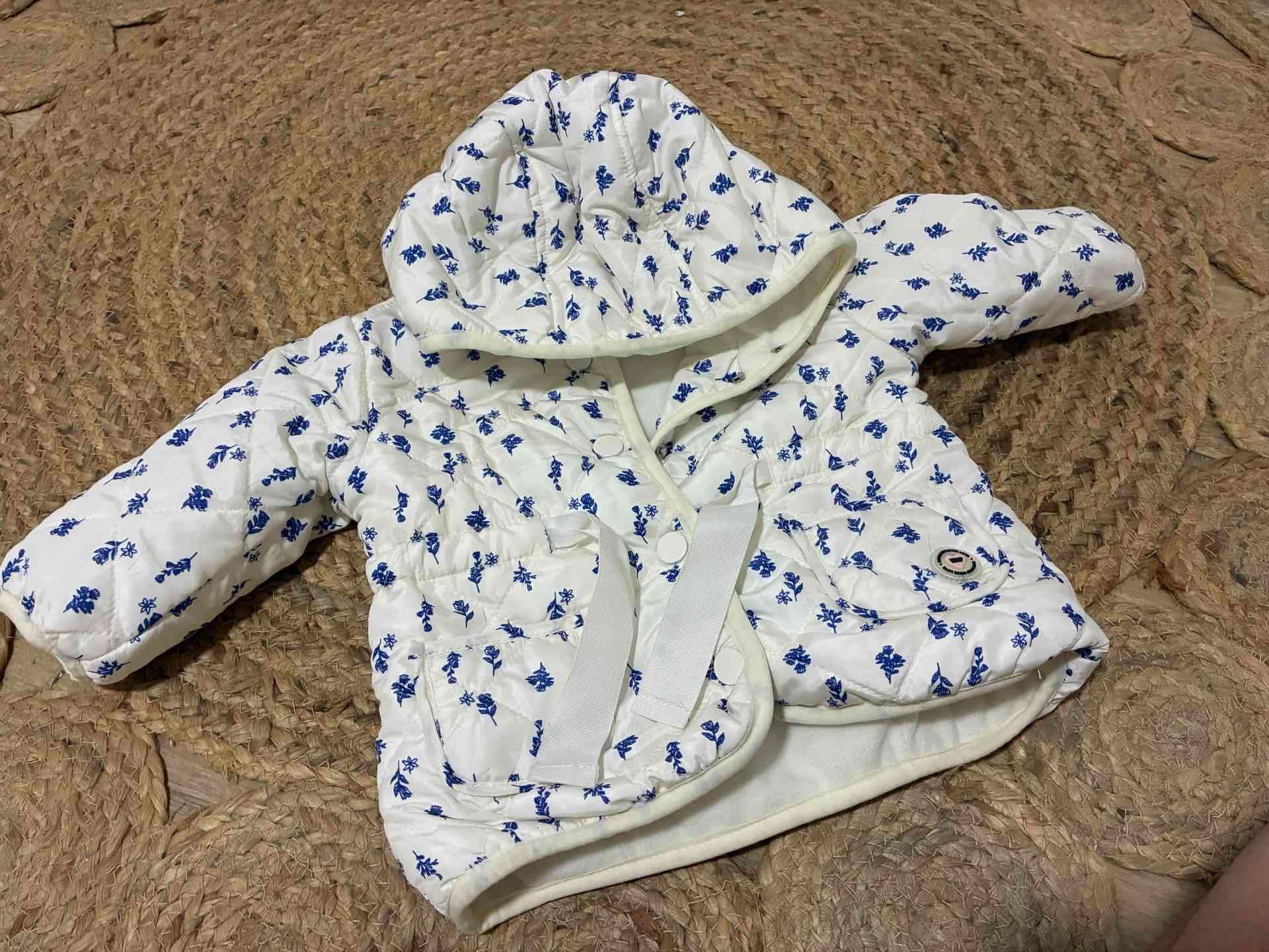 Chaqueta bebé negra con forro - miniatura 3