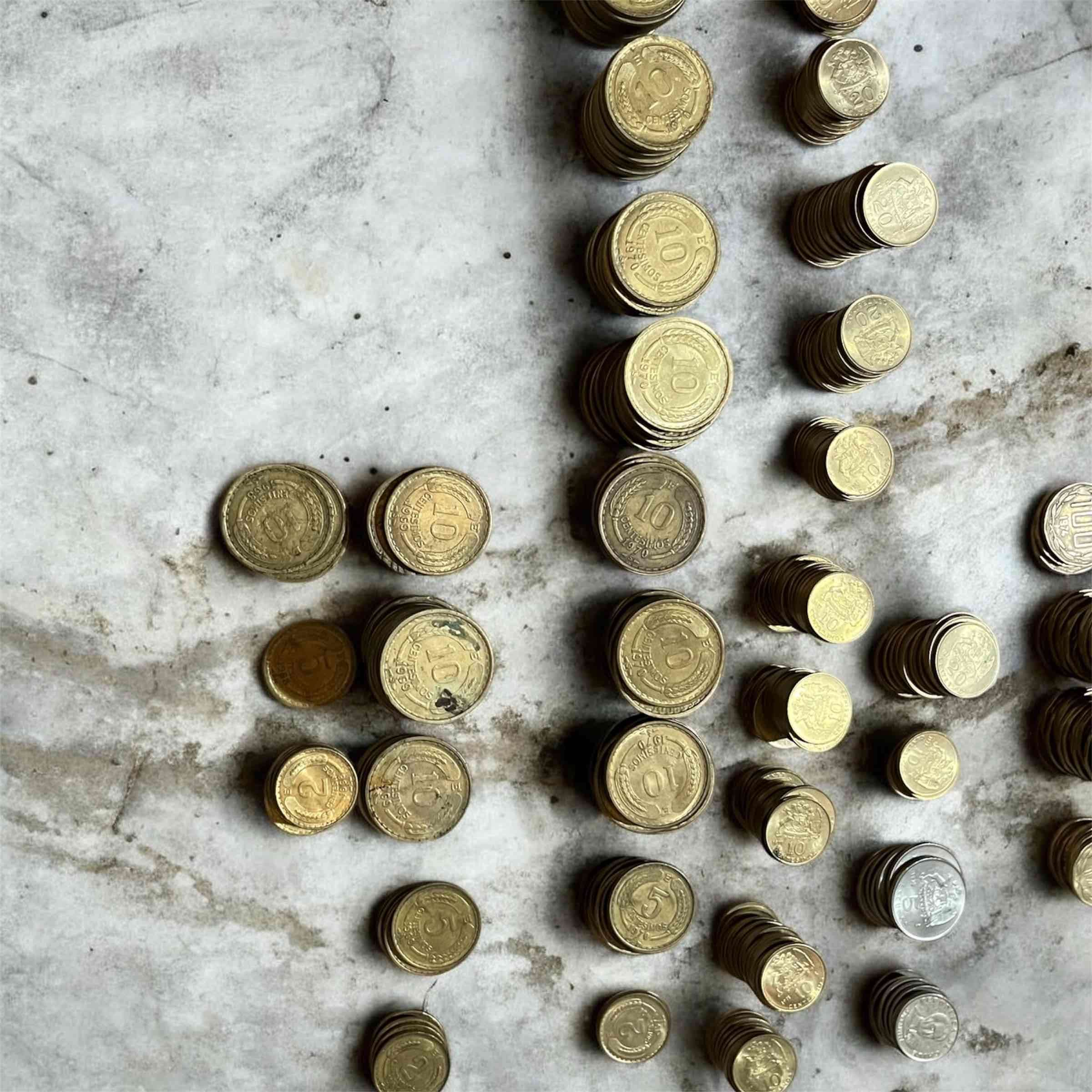 Colección de 400 monedas antiguas aprox - miniatura 5