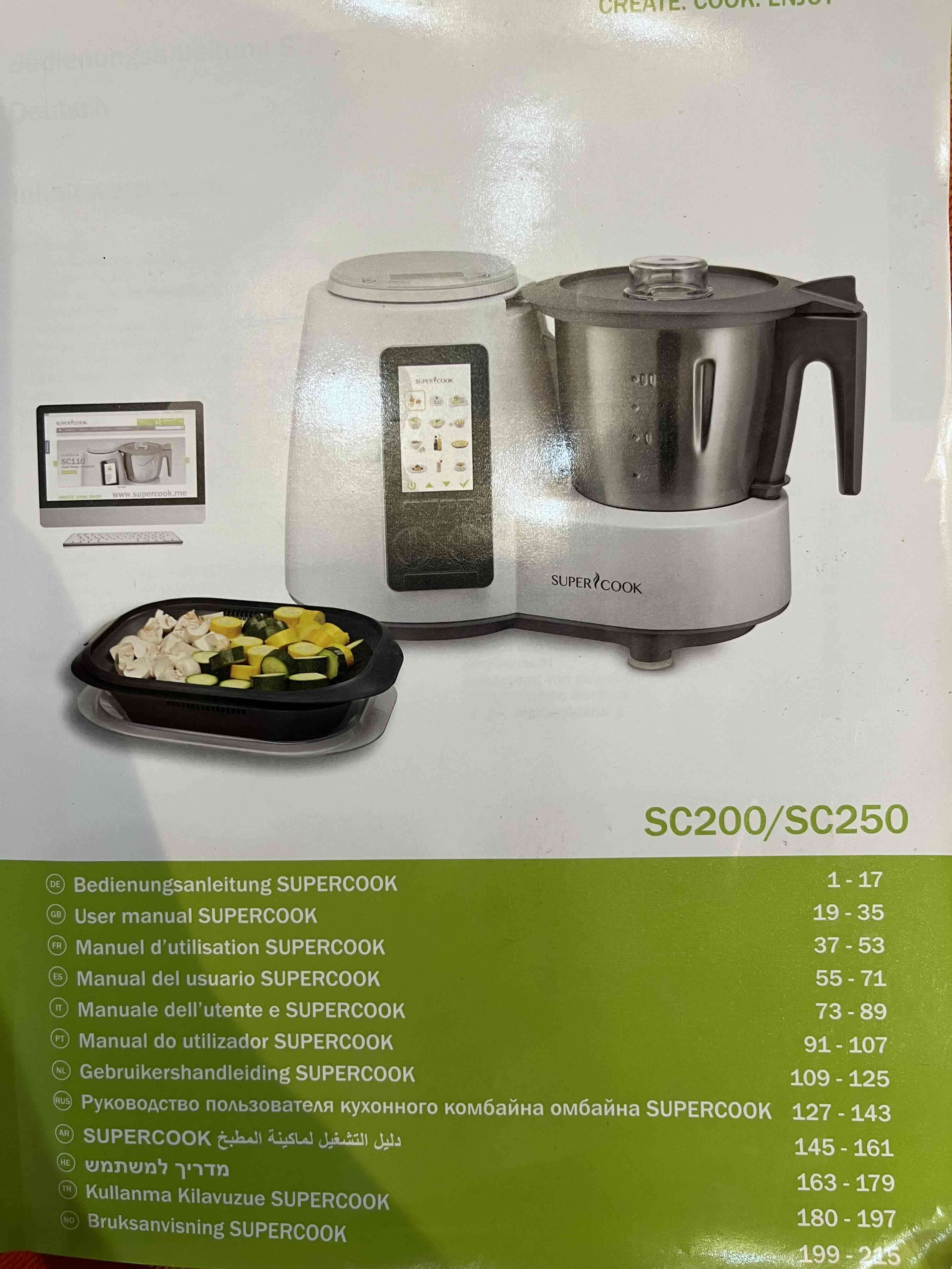 Robot de cocina Supercook blanco - miniatura 4