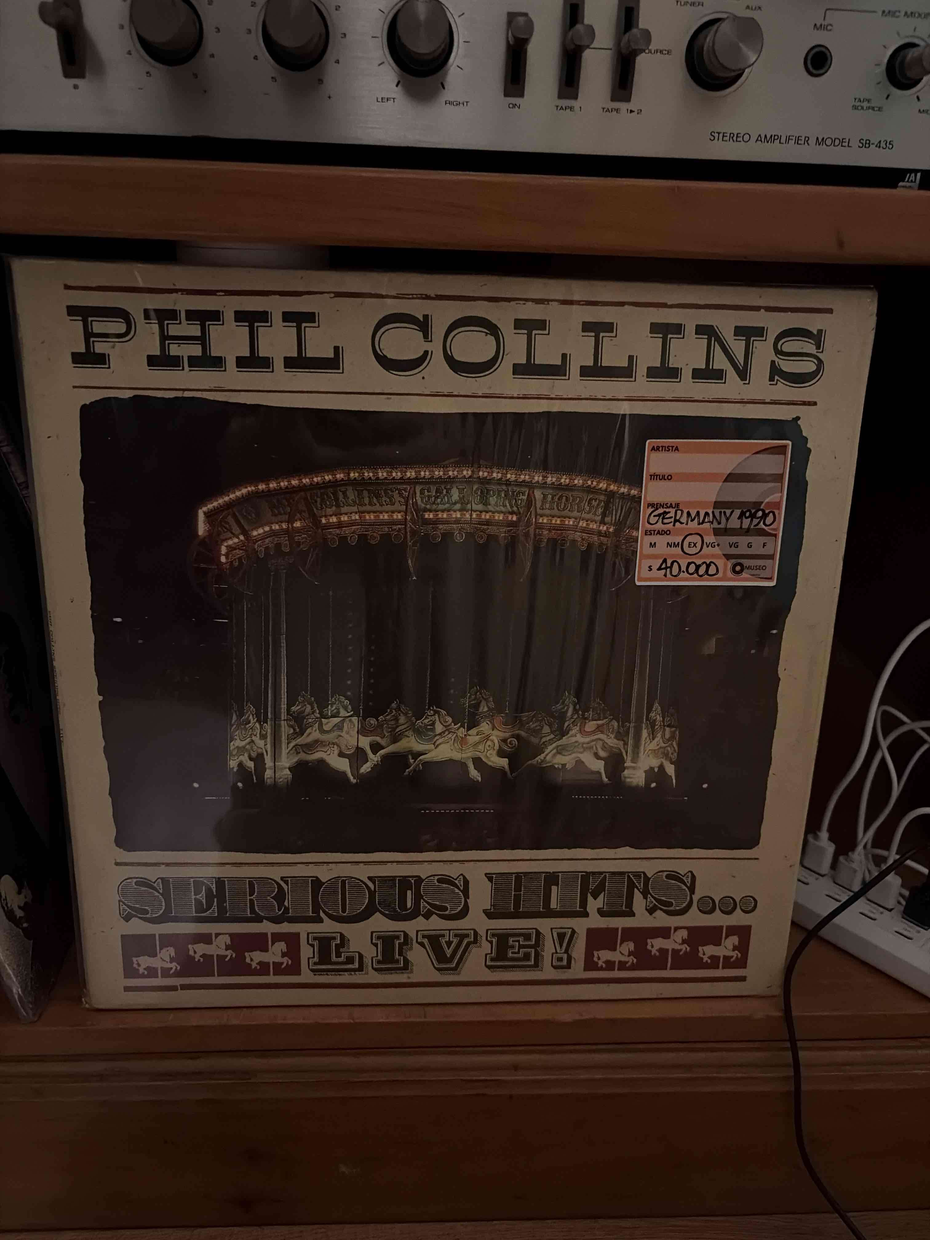 Vinilo Phil Collins Serious Hits Live - miniatura 1