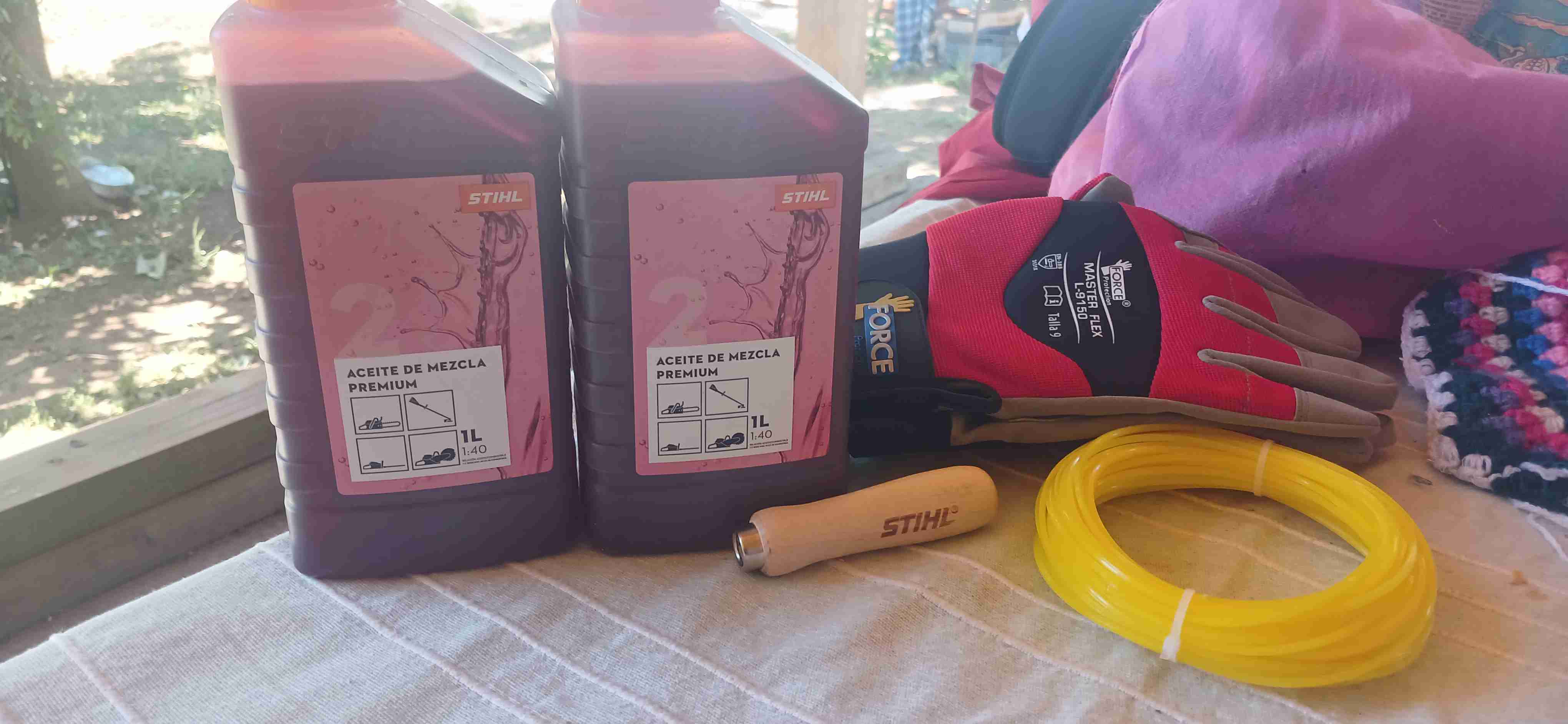 Aceite mezcla STIHL de 1 litro - miniatura 1