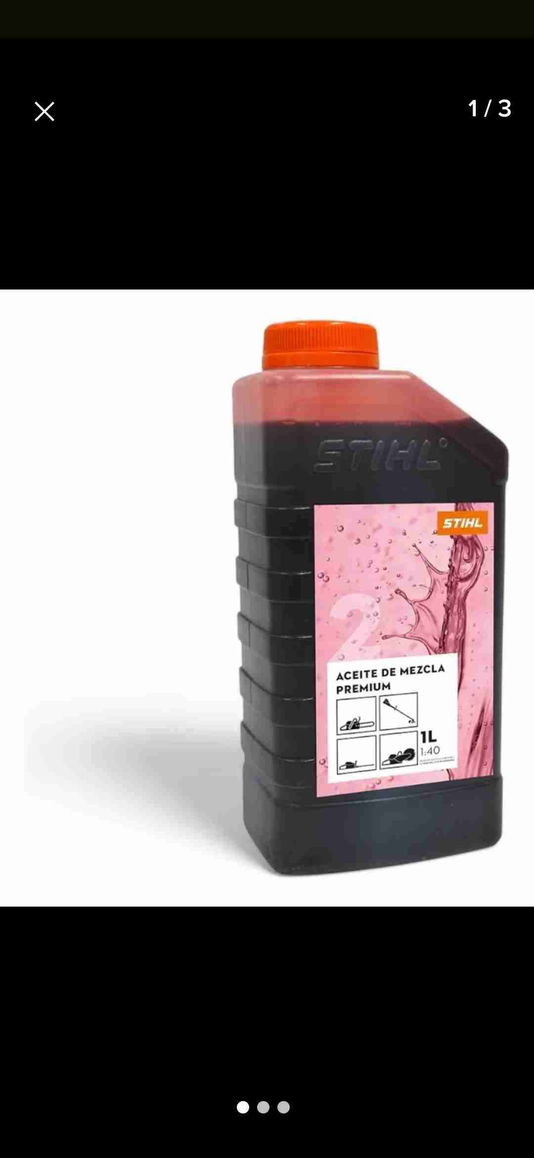 Aceite mezcla STIHL de 1 litro - miniatura 4