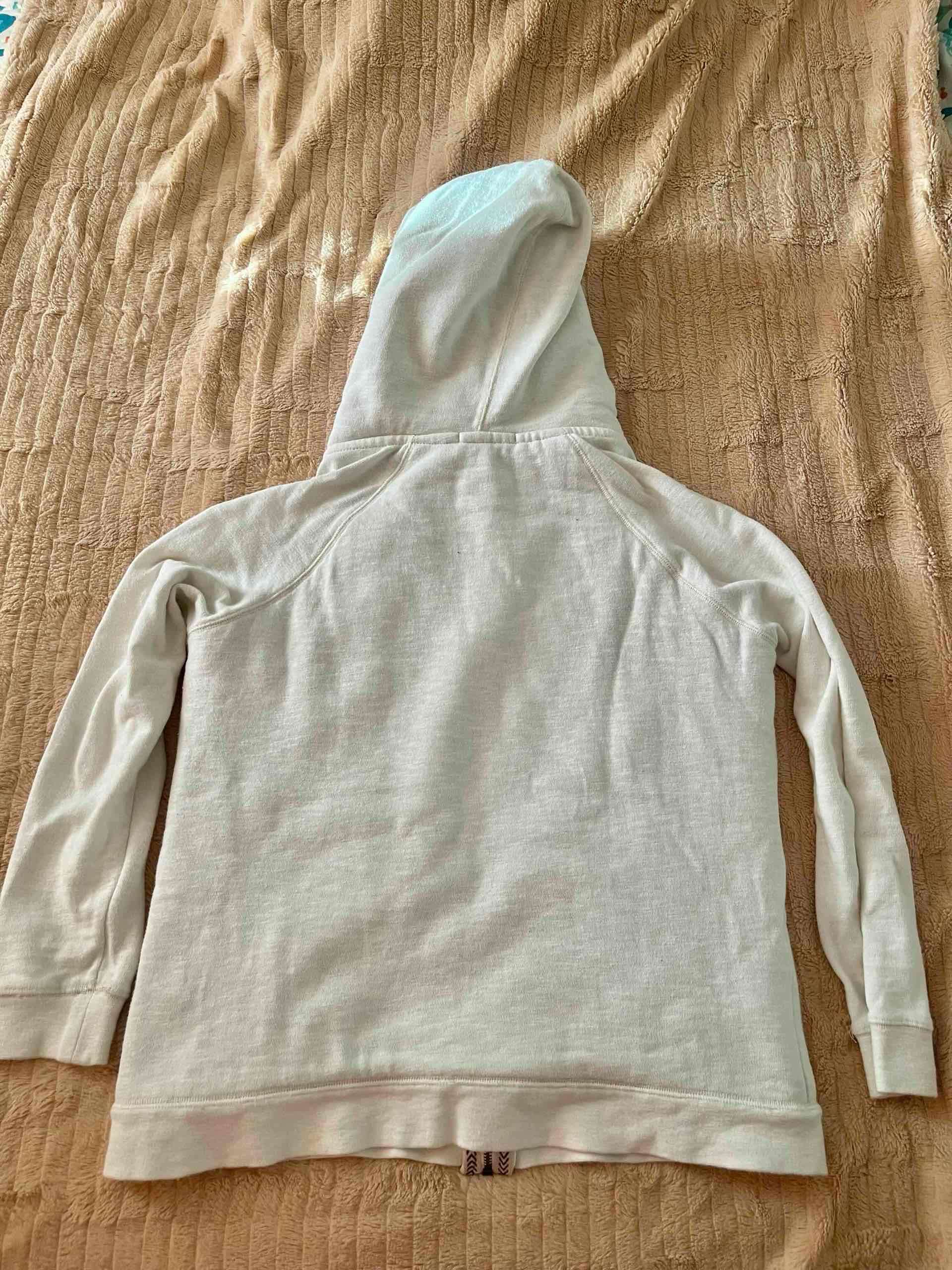 Polerón blanco con capucha forrada - miniatura 2