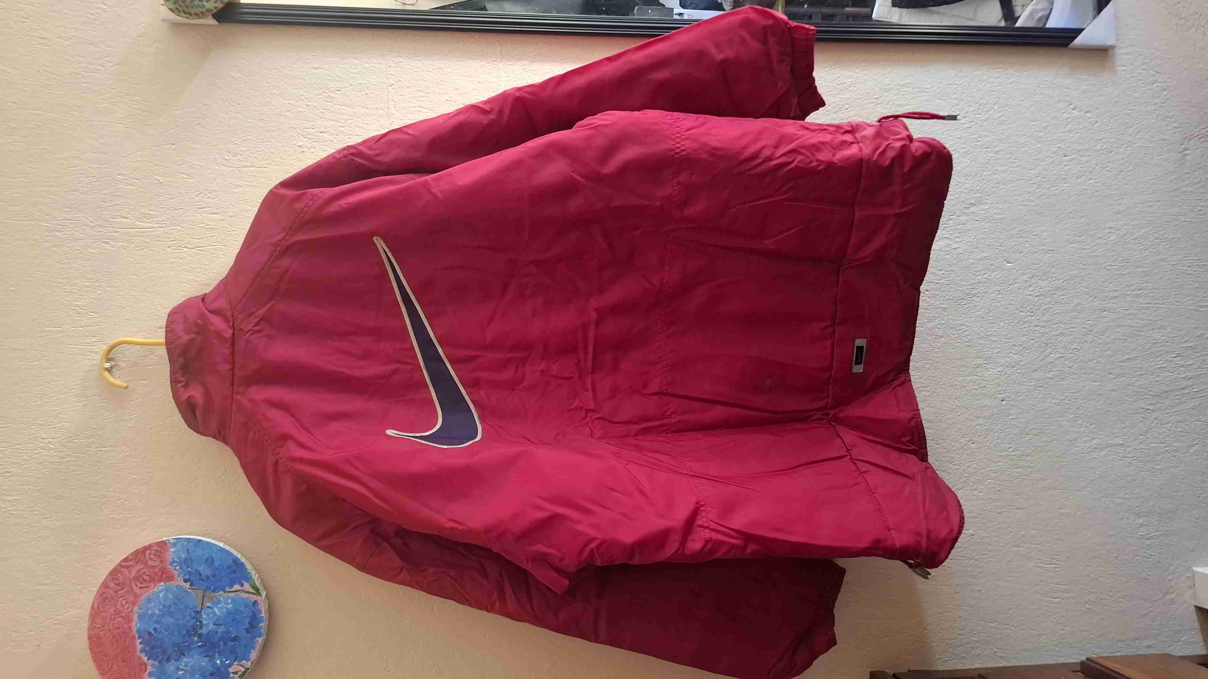 Chaqueta Nike roja con cierre - miniatura 2