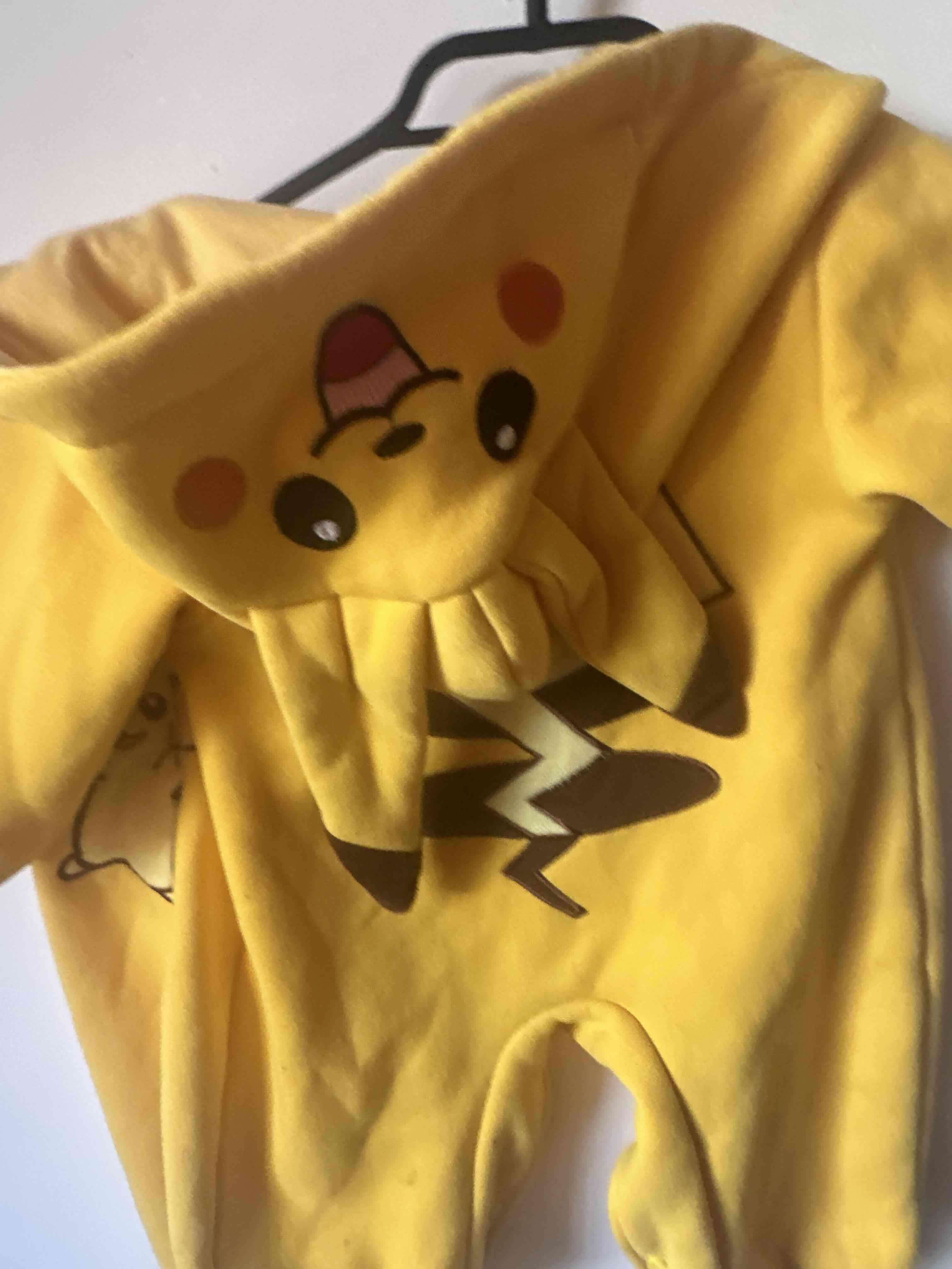 Enterito amarillo con capucha talla 9-12 meses - miniatura 5