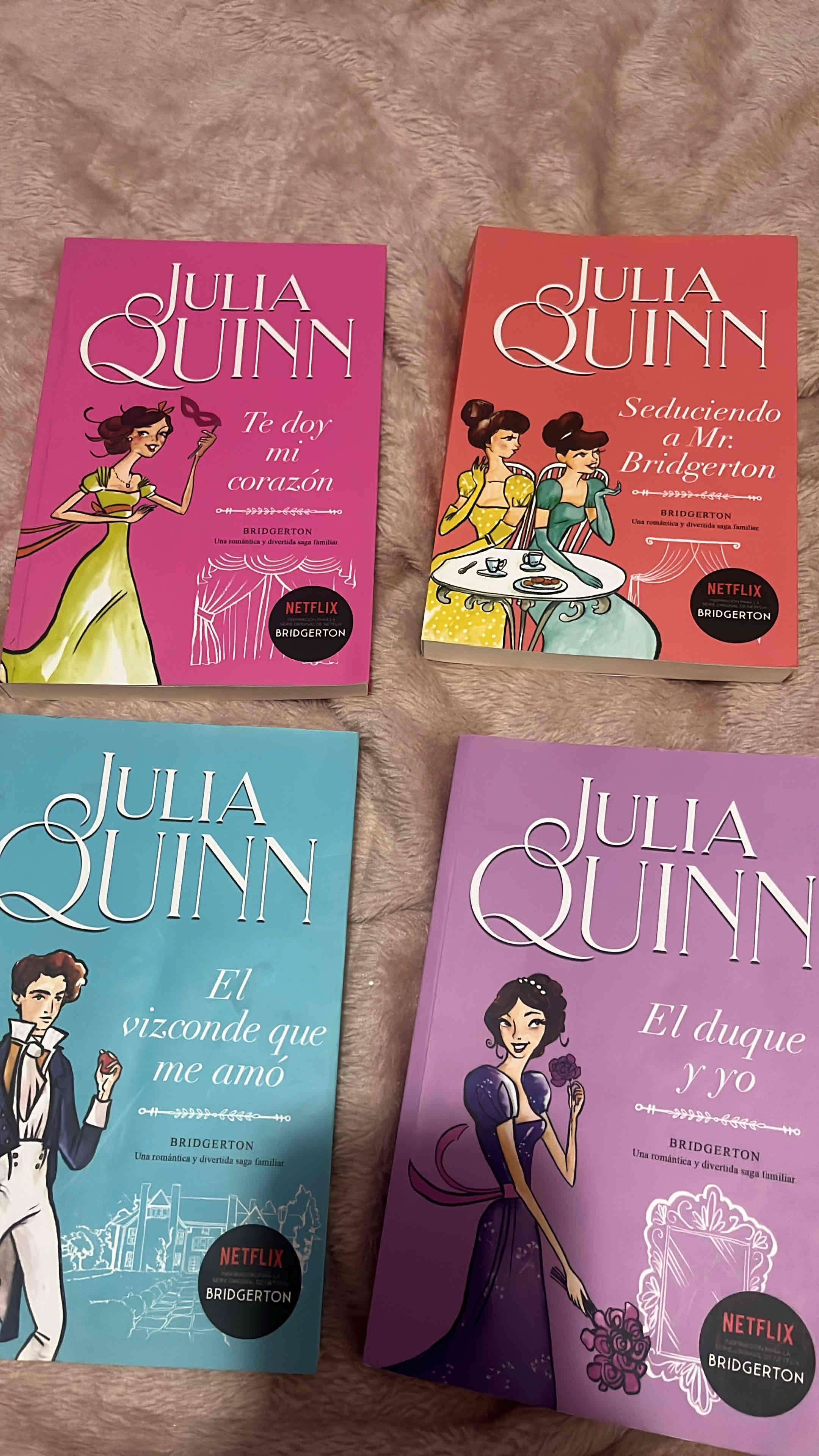 Set de libros Bridgerton Julia Quinn - miniatura 2