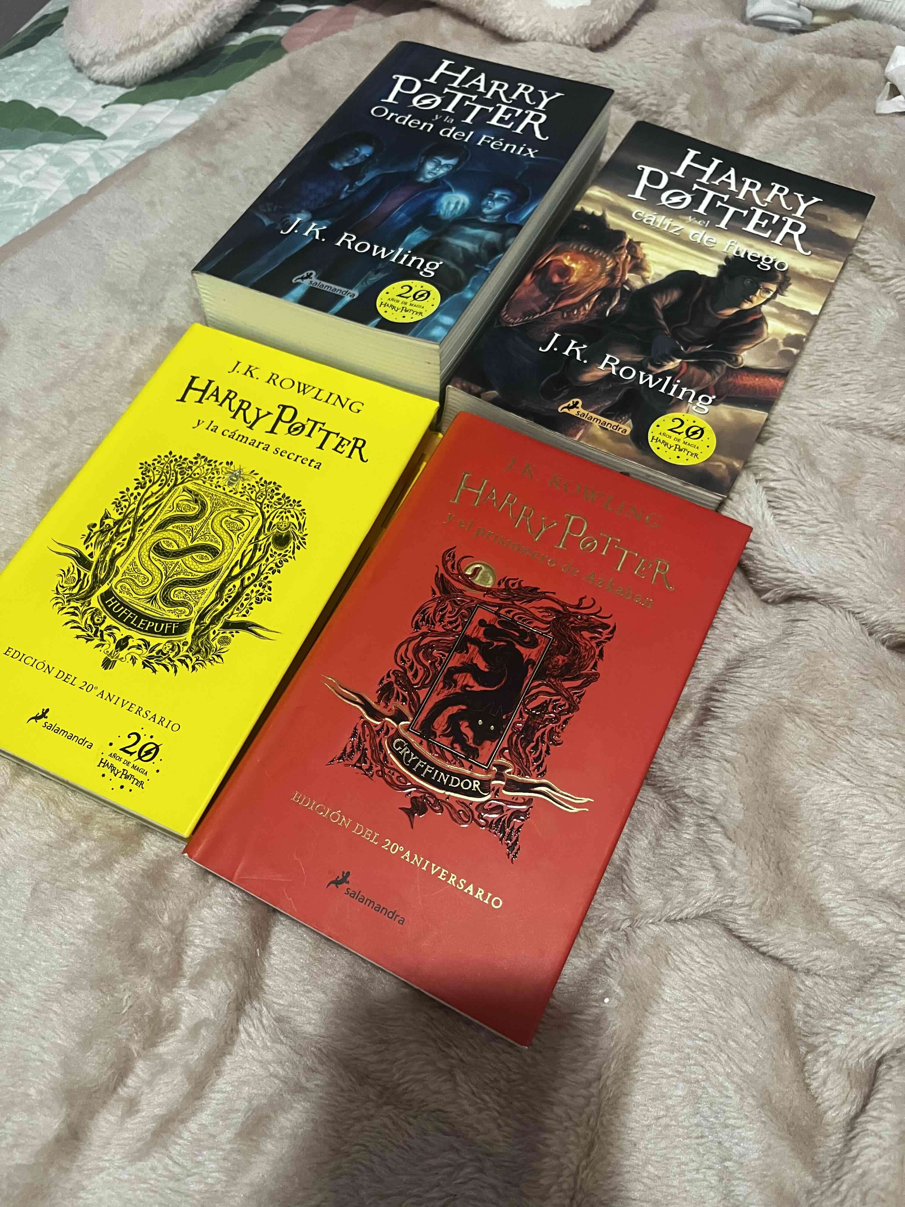 Set libros Harry Potter Edición 20º Aniversario