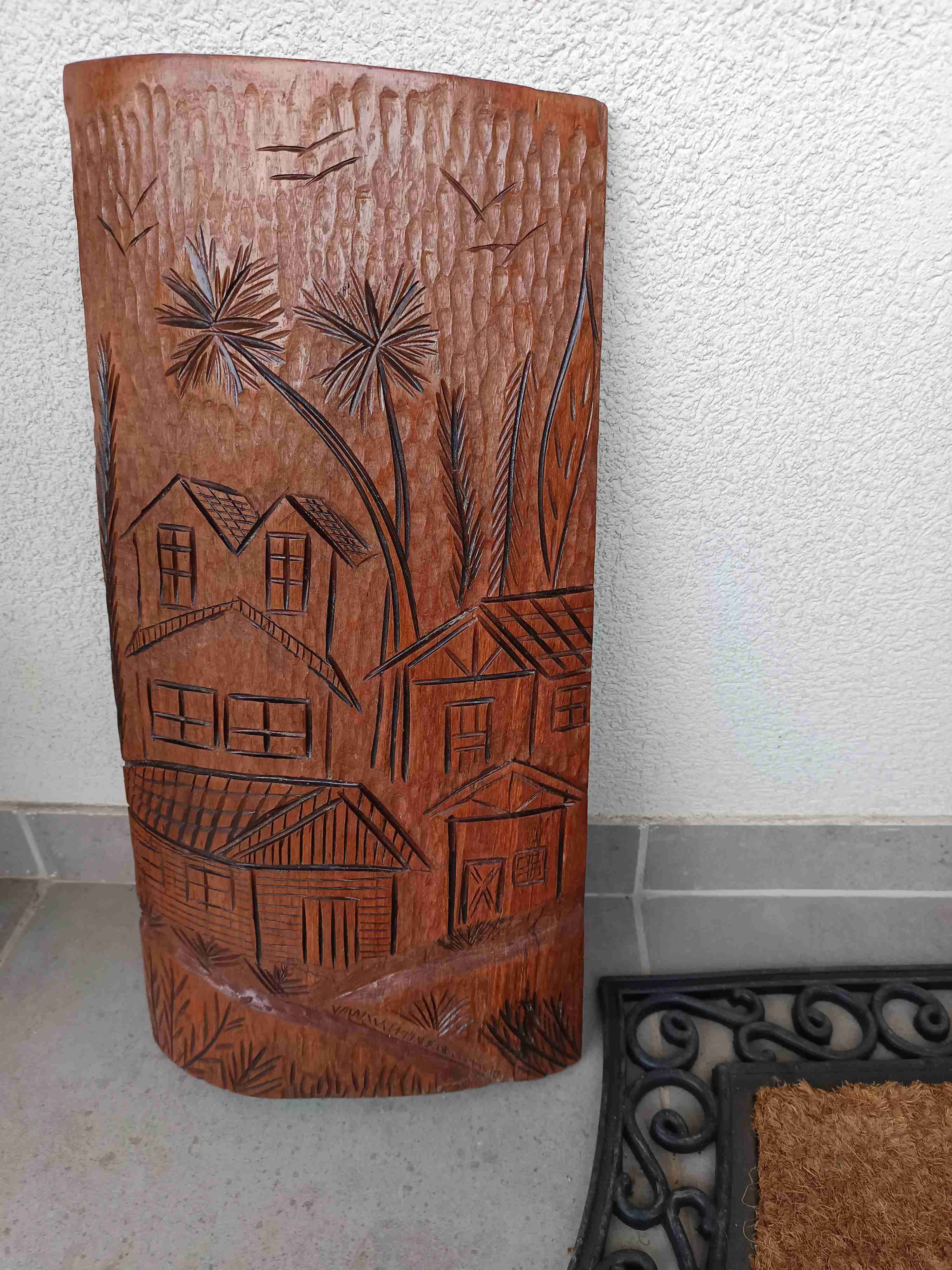 Grabado en madera decorativo - miniatura 1