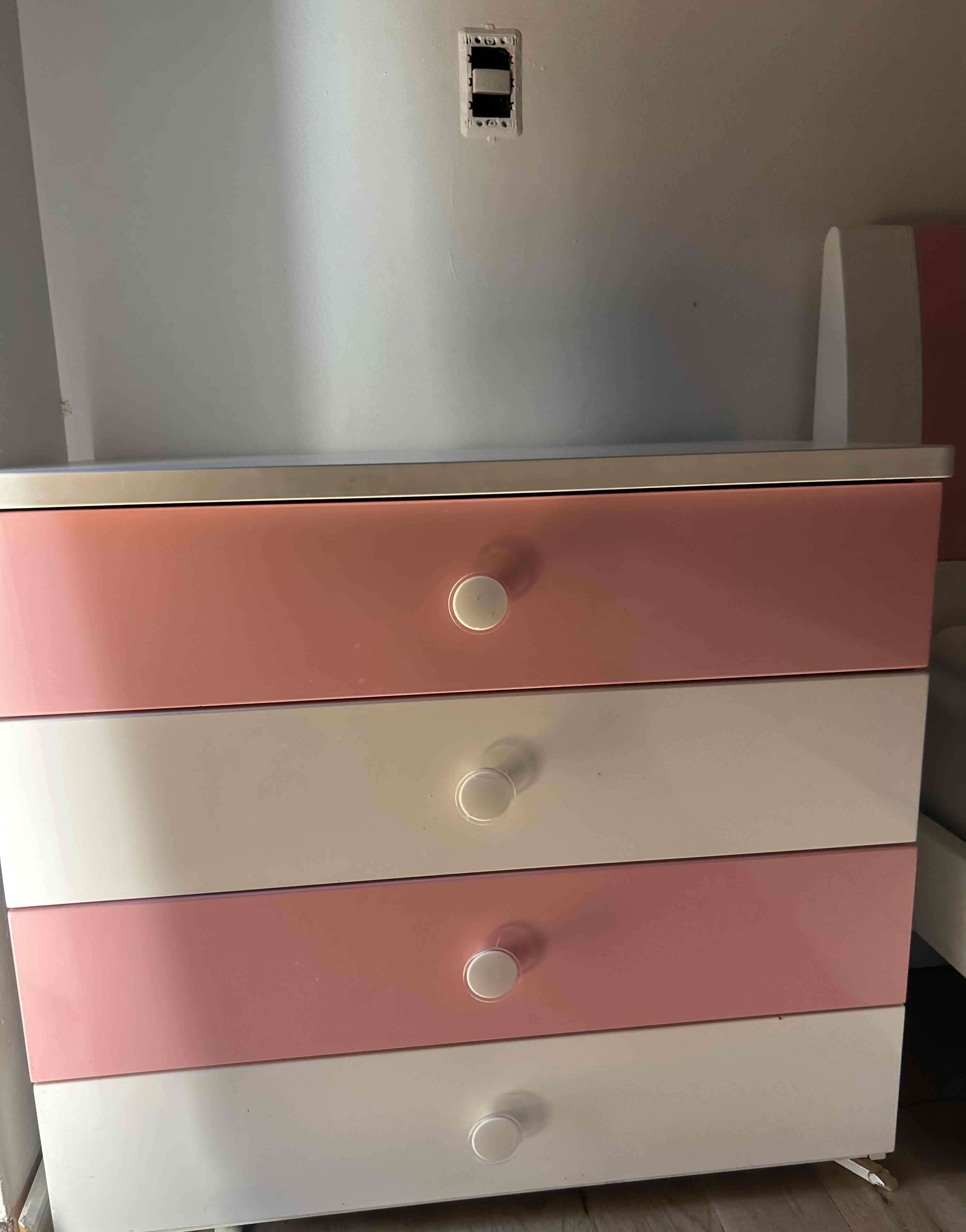 Cama  juvenil con respaldo floral - miniatura 2