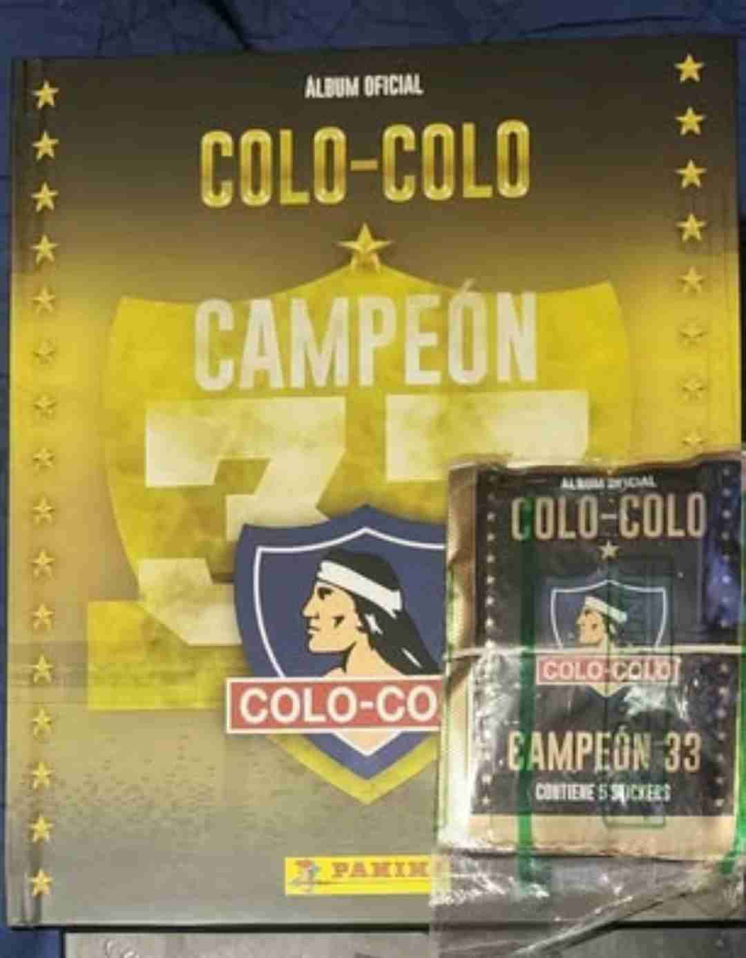 Álbum Panini Colo-Colo Campeón 33 - miniatura 1