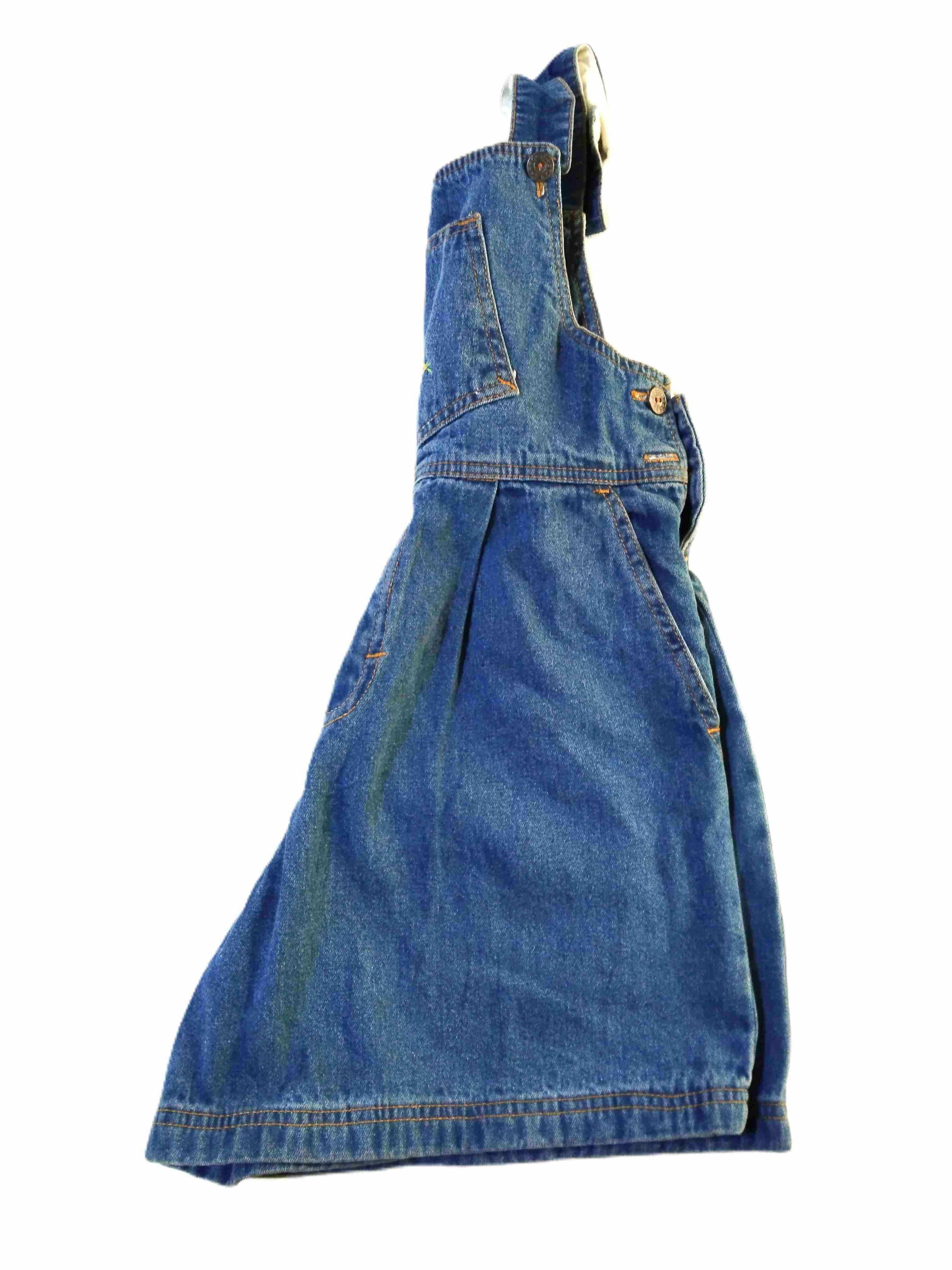 Pack de dos Jardinera de mezclilla t 14 - miniatura 2