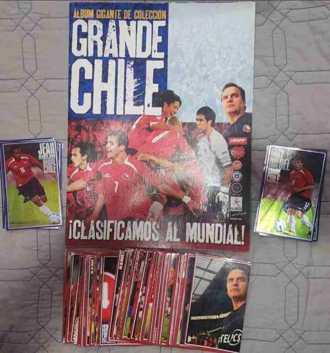 Álbum Grande Chile con láminas - miniatura 1