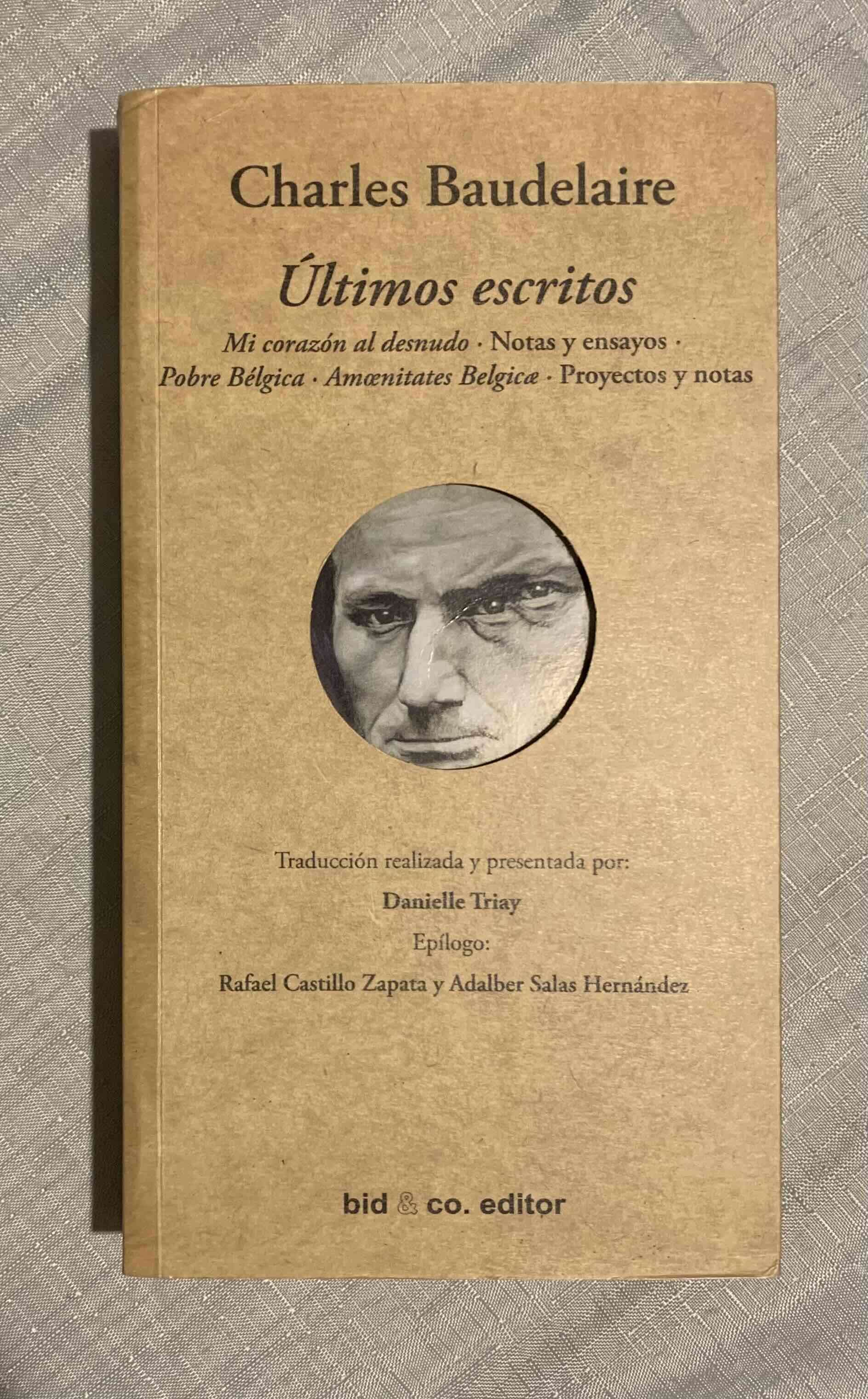 Libro 'Últimos escritos' de Charles Baudelaire - miniatura 1