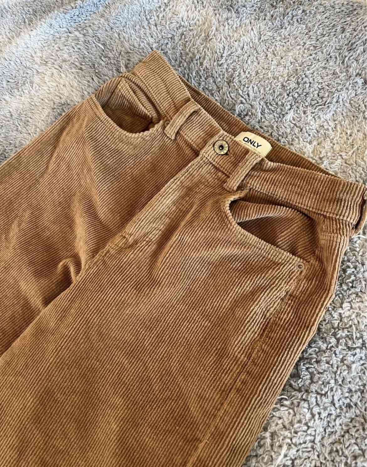 Pantalon cotelé café 34 - miniatura 2