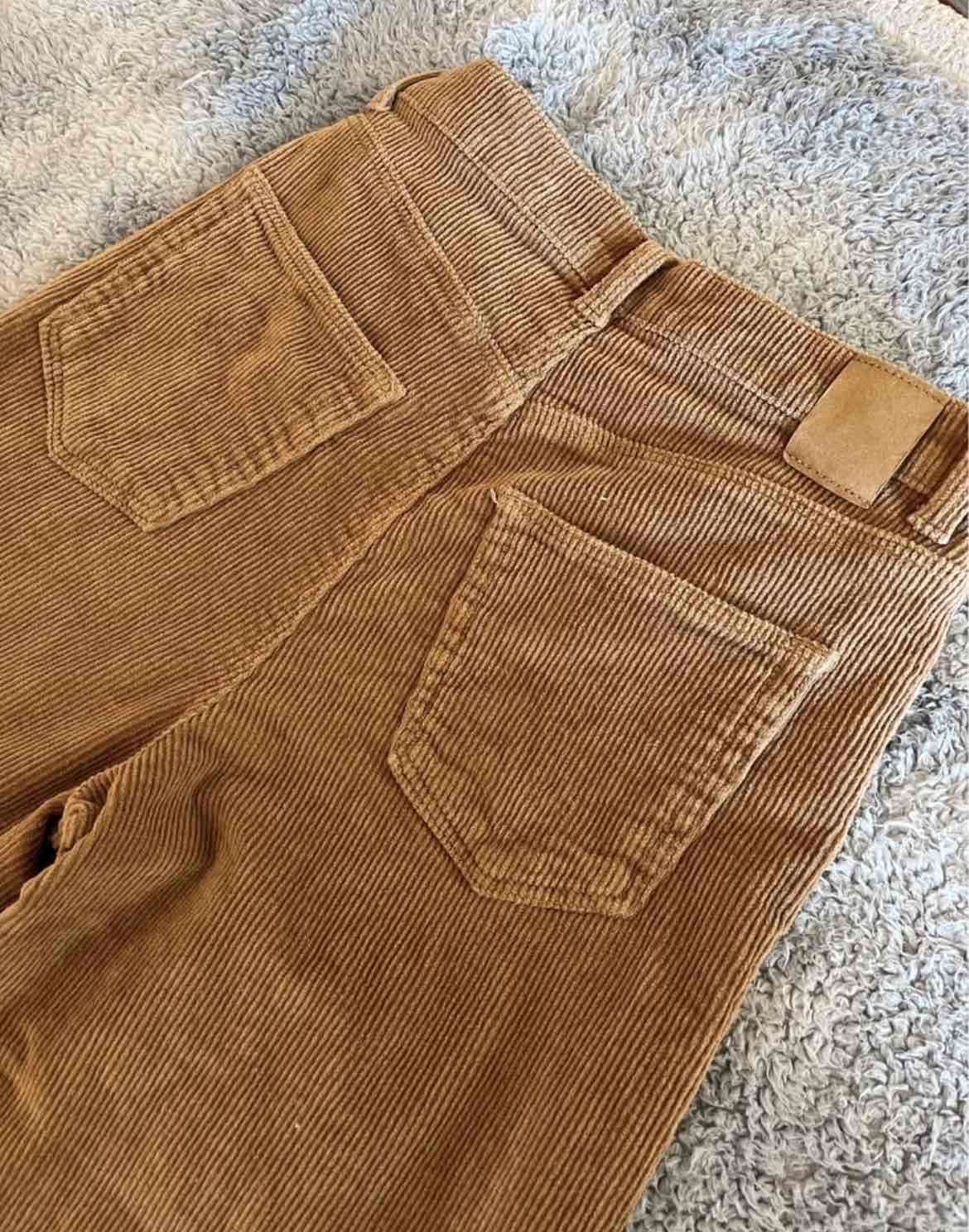 Pantalon cotelé café 34 - miniatura 3