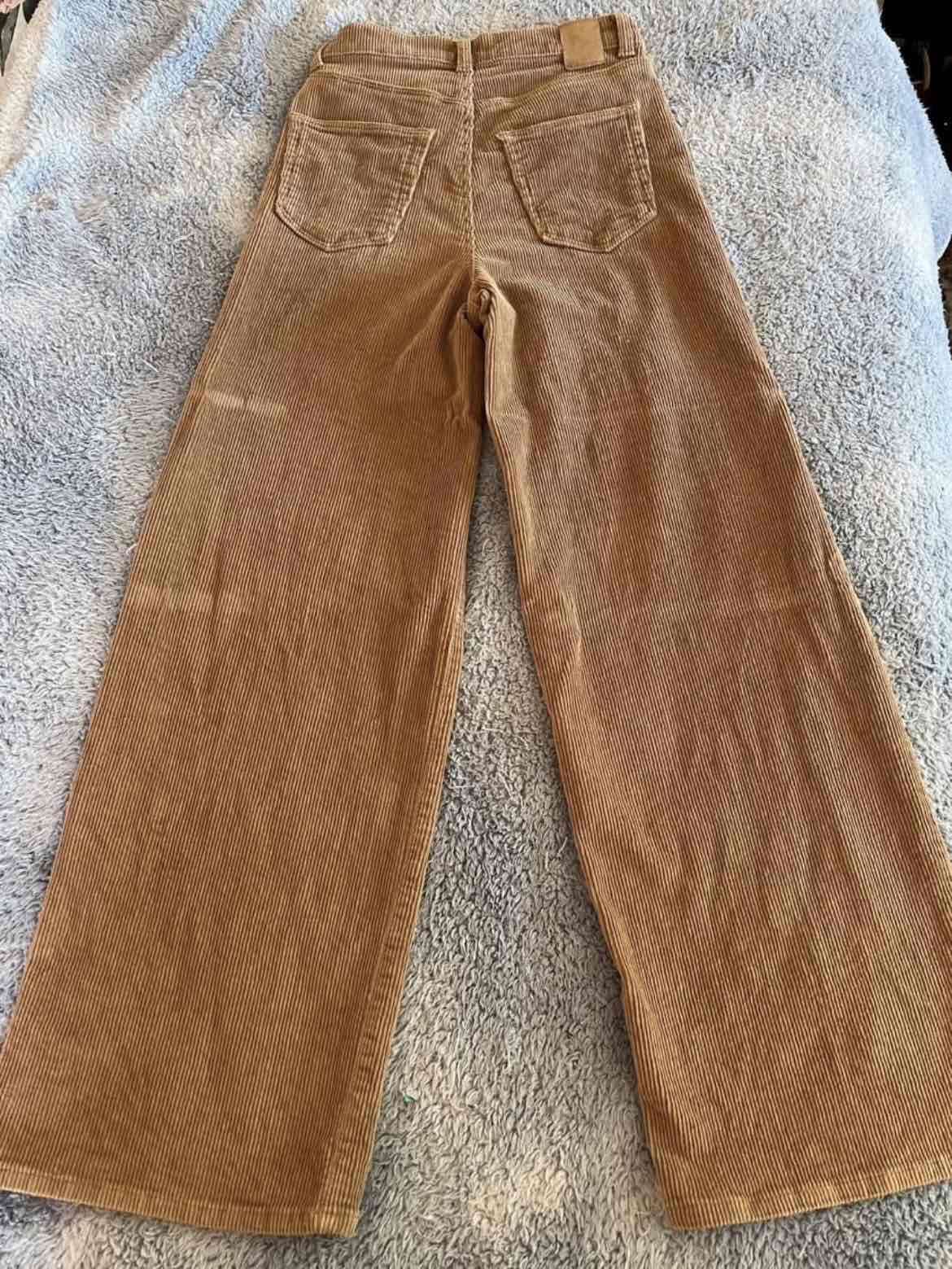 Pantalon cotelé café 34 - miniatura 4