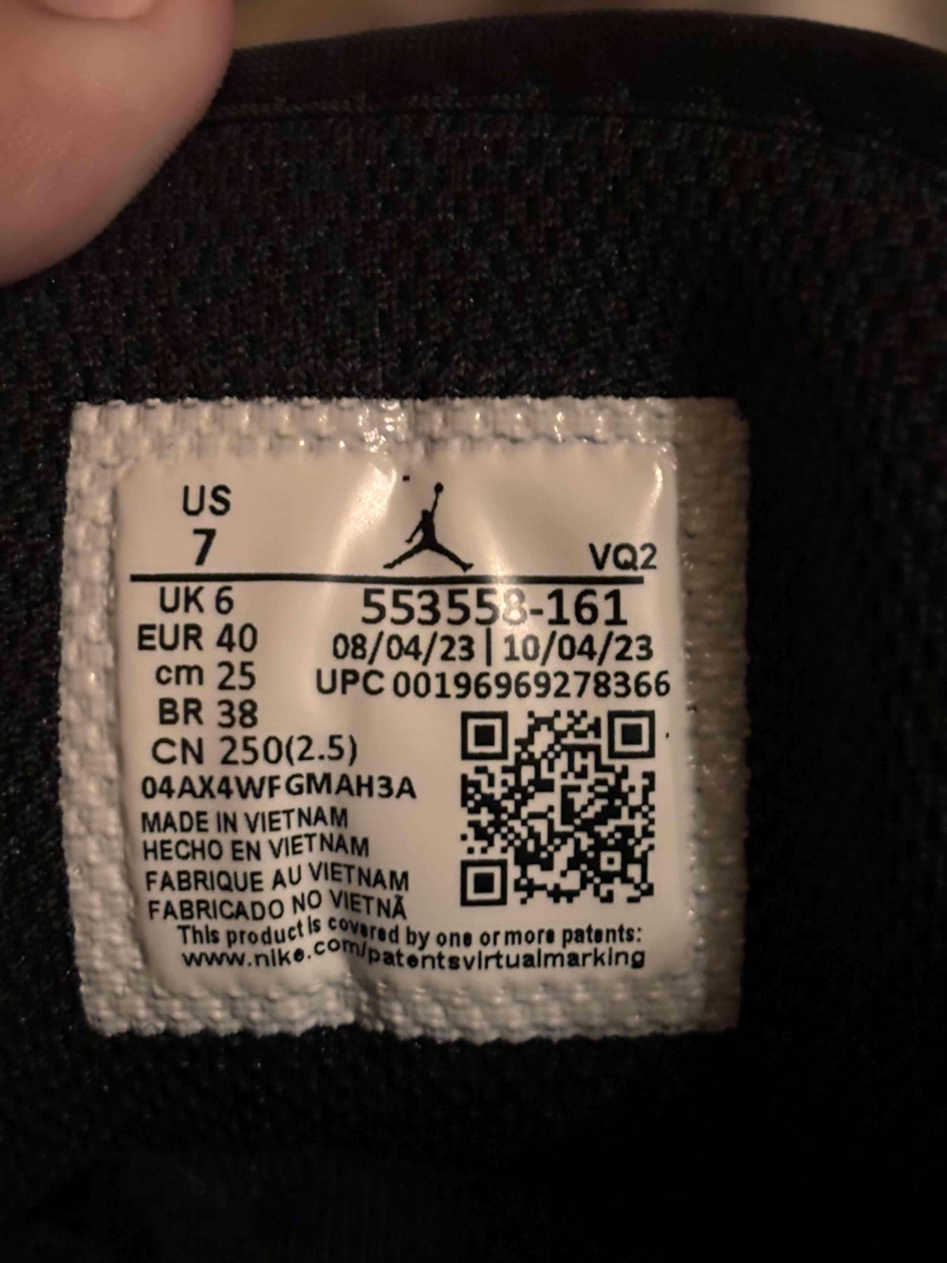 Air Jordan 1 Low Bred Toe - miniatura 3