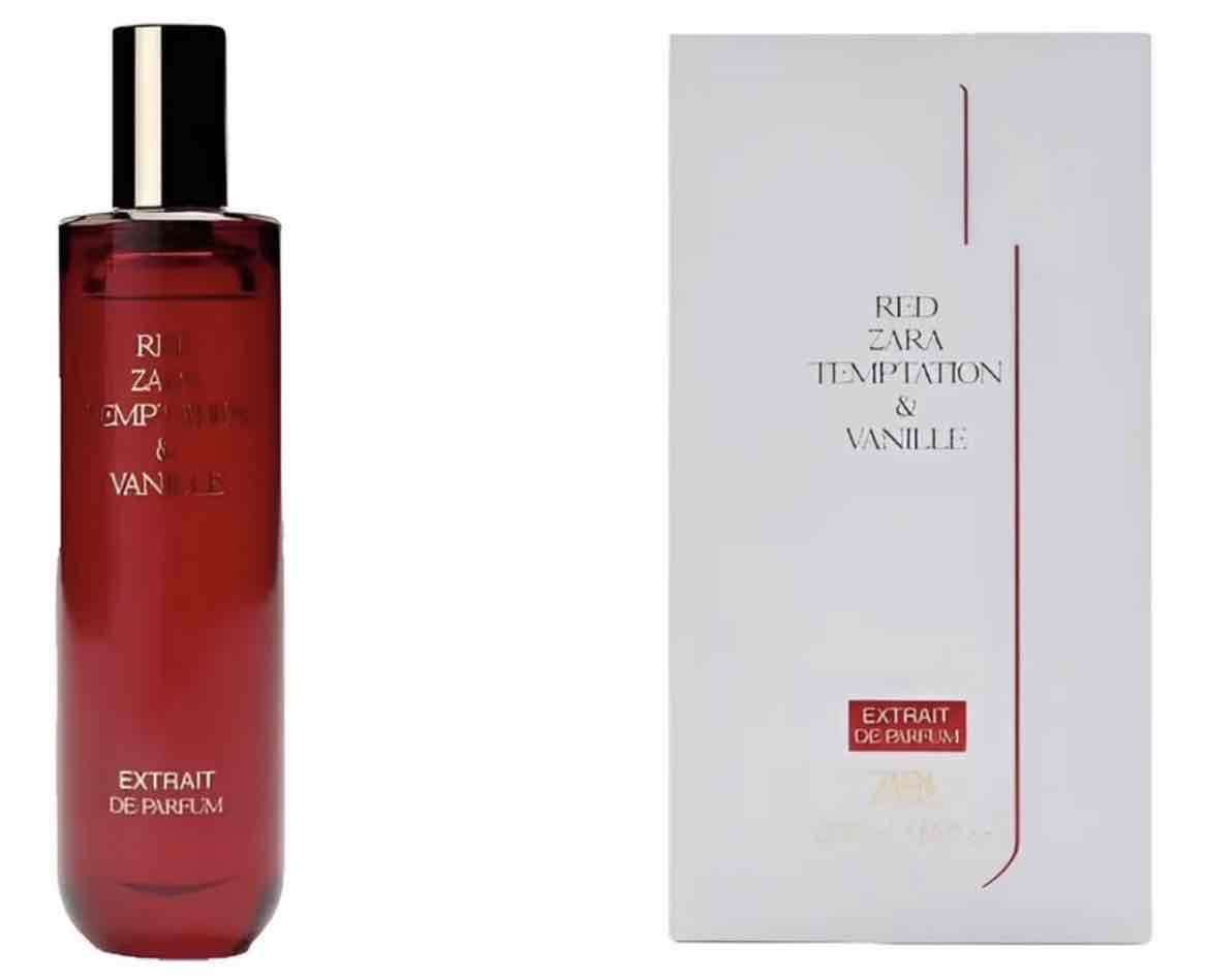 Perfume Red Zara Temptation & Vanille