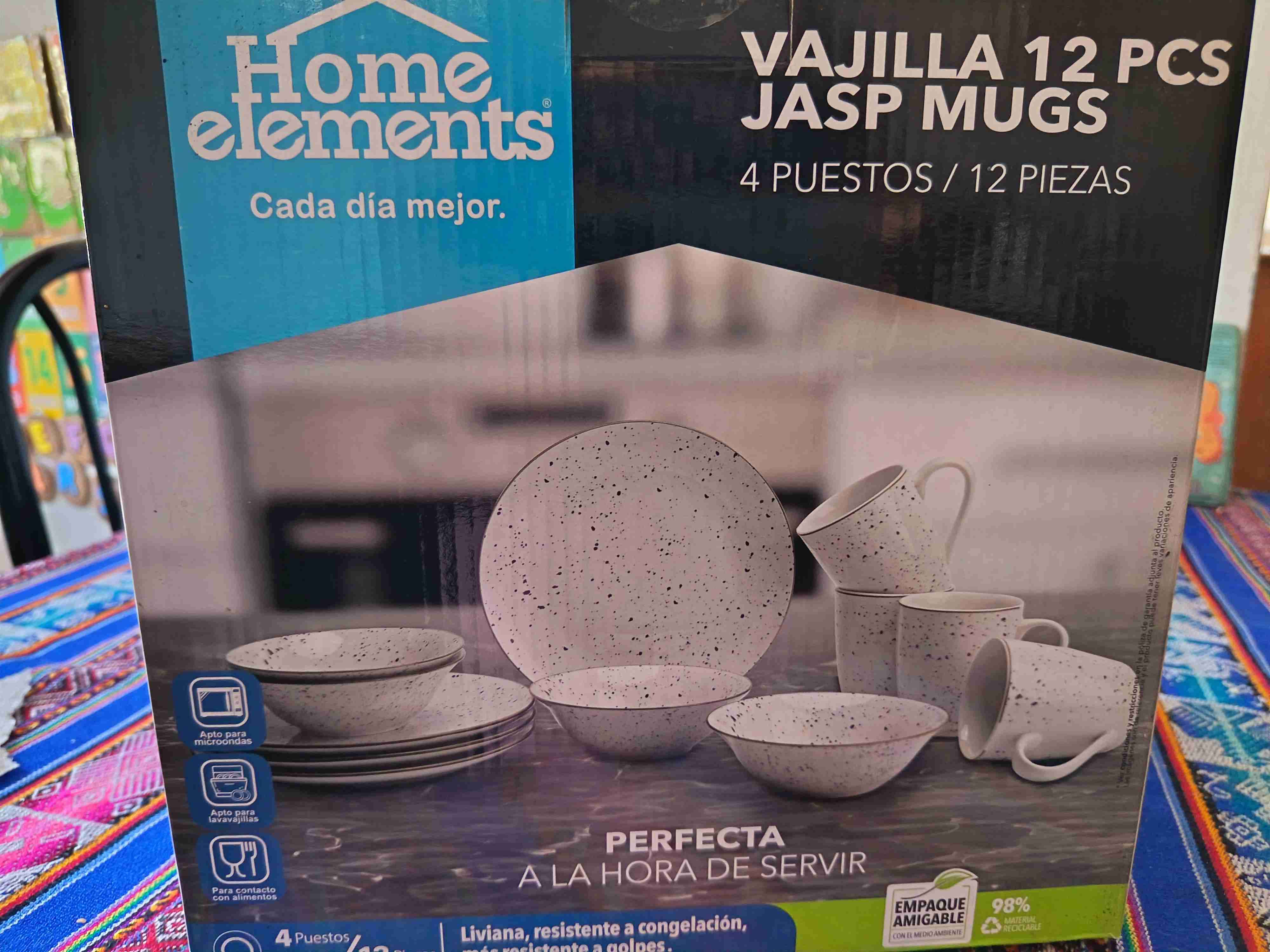 Vajilla Home Elements 12 piezas - miniatura 2