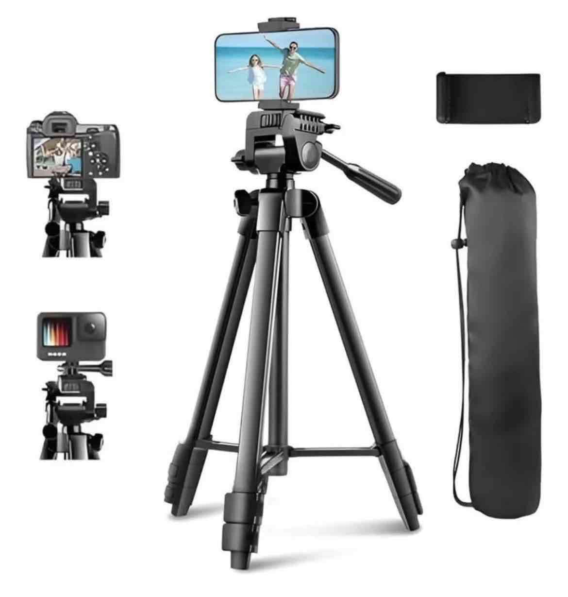 Trípode ajustable para cámara/celular - miniatura 1