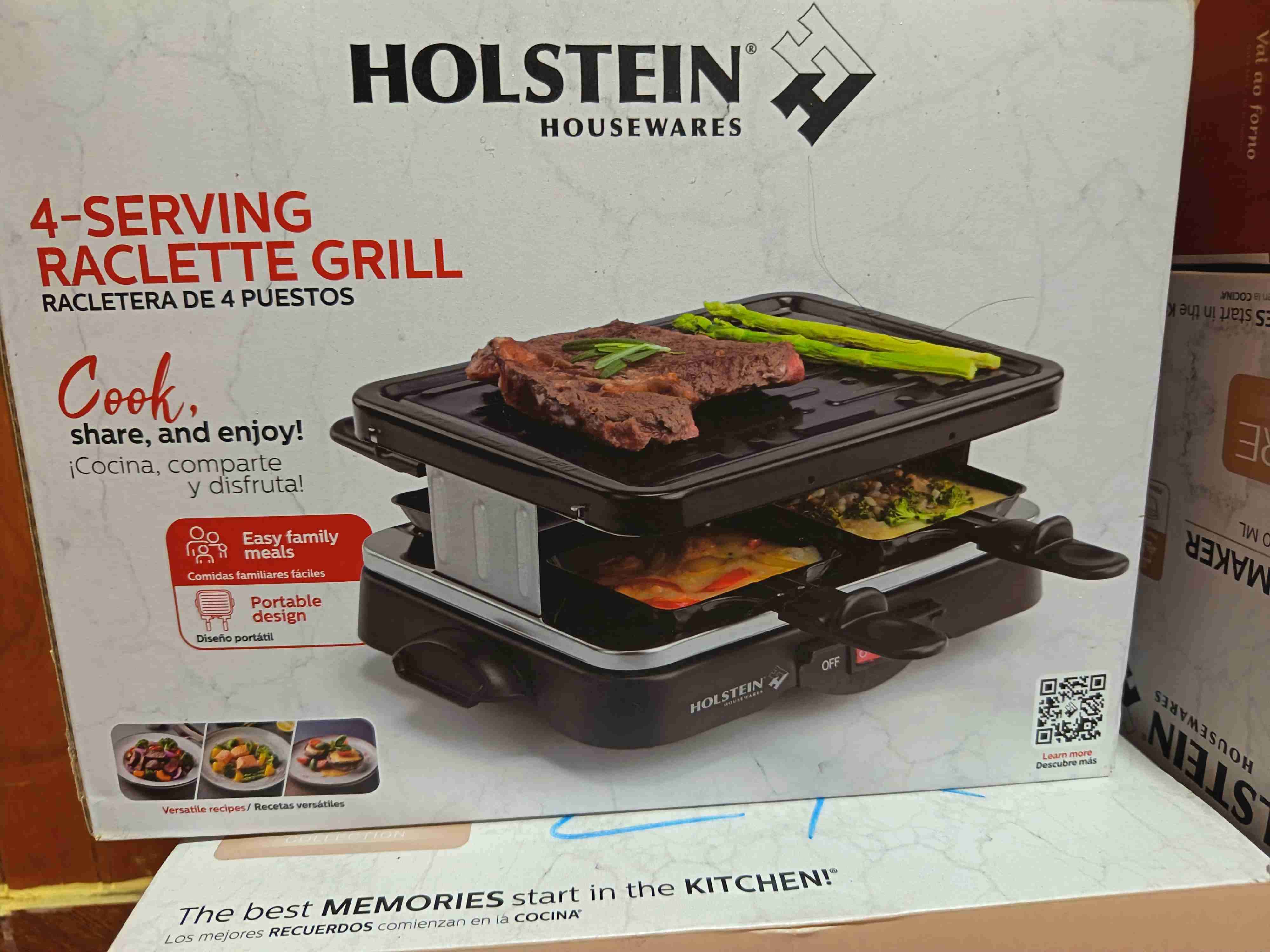 Parrilla eléctrica 4 puestos Stein - miniatura 3