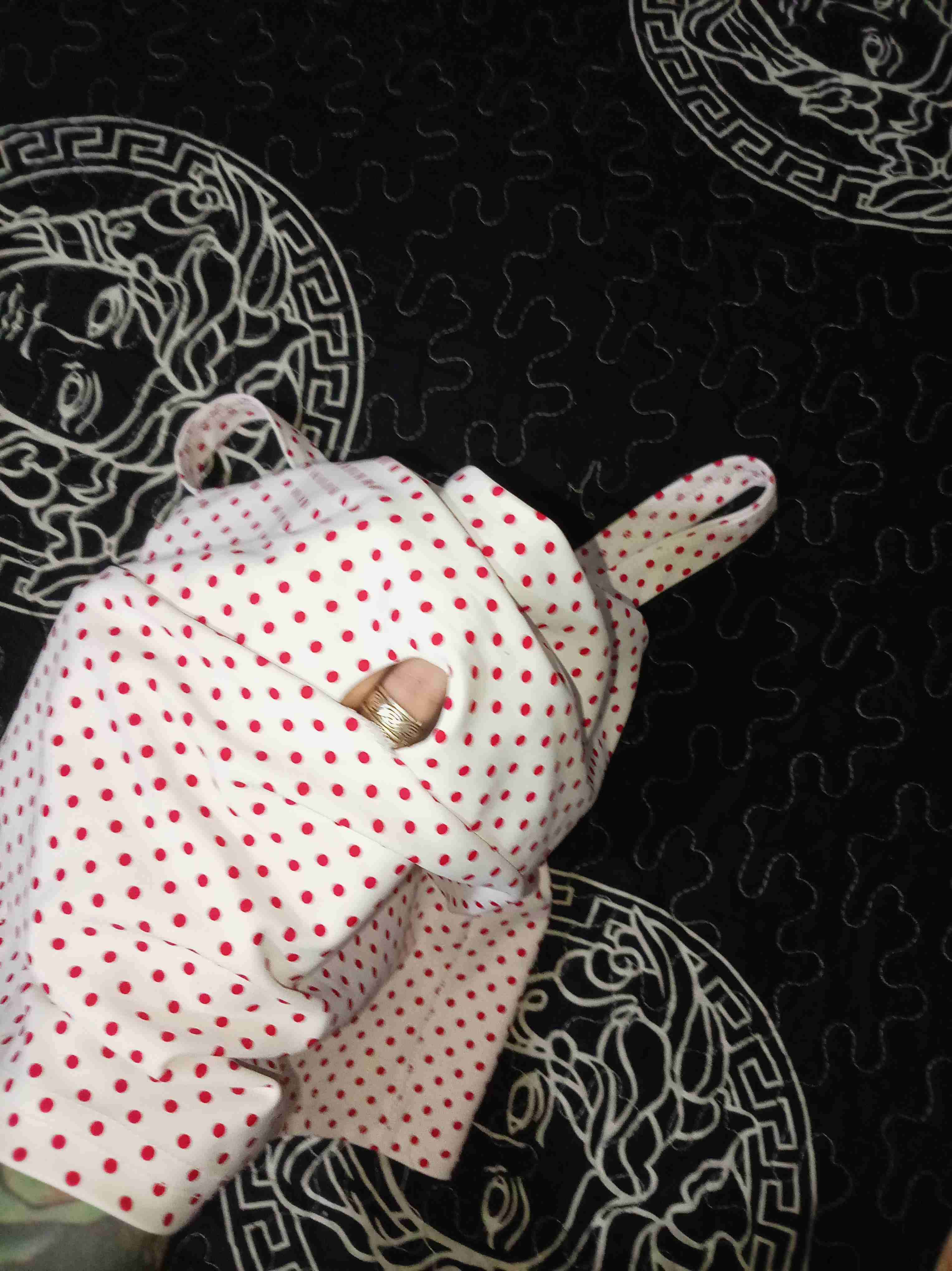 Top blanco con lunares rojos - miniatura 3